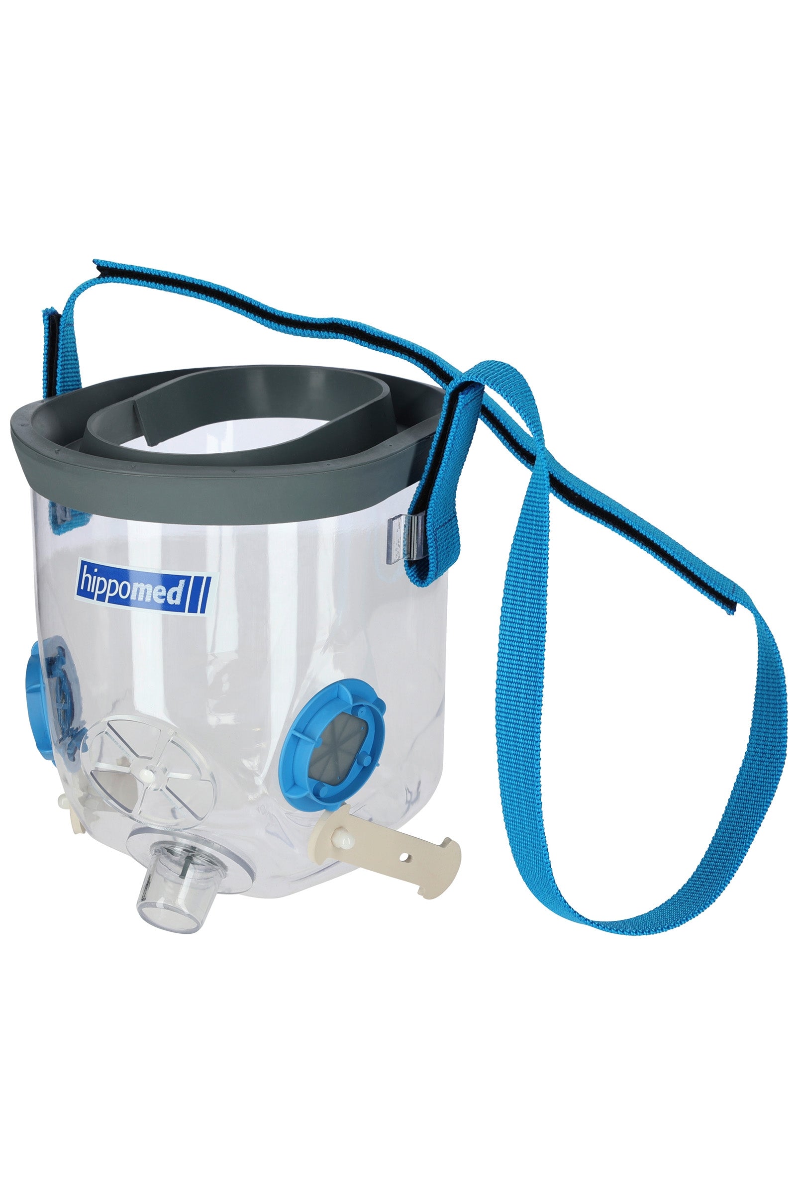 Hippomed Maschera per inalazione incl. Accessori per AirOne Flex, cavallo mezzosangue Prodotti per la salute