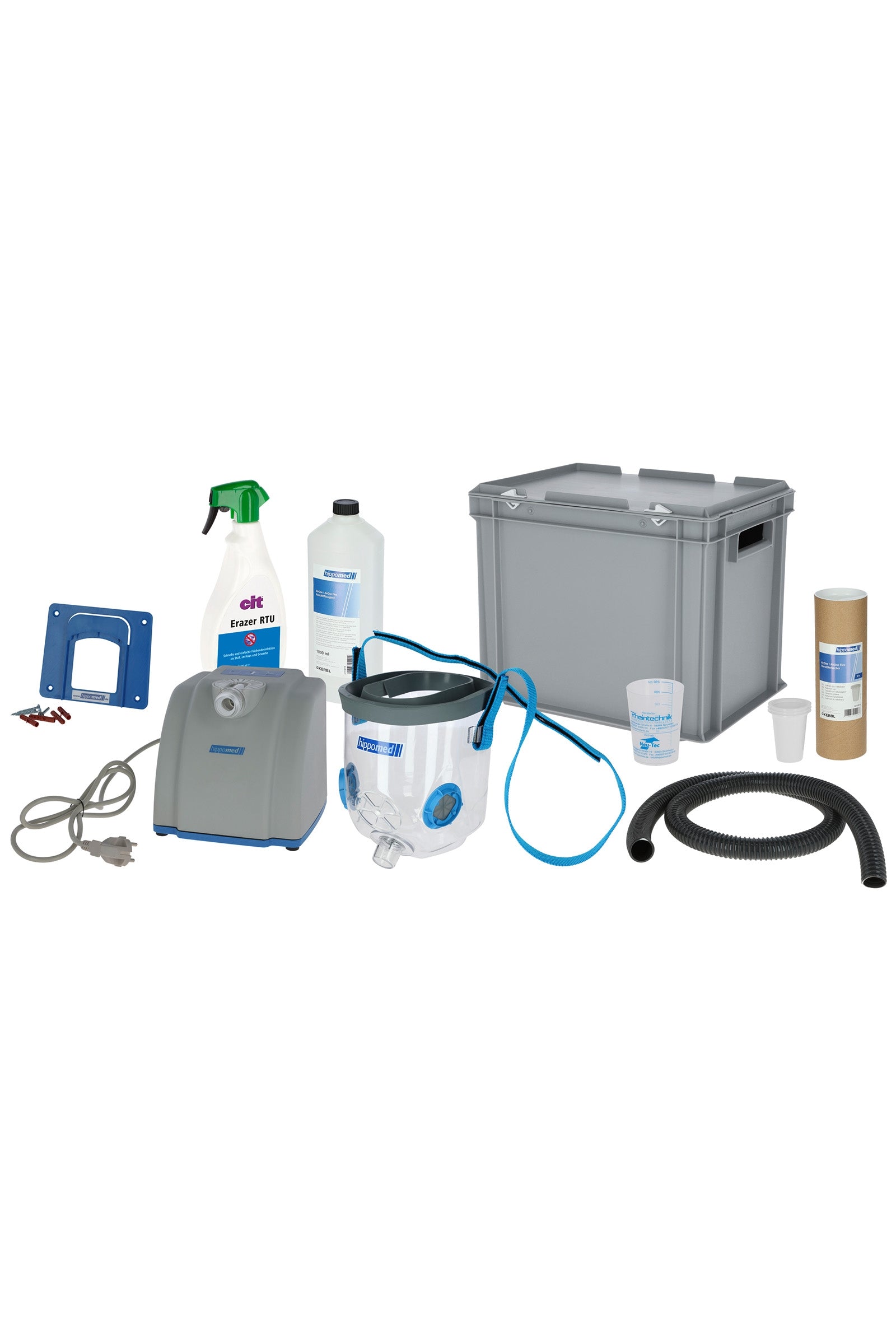 Hippomed AirOne Inalatore per ultrasuoni con maschera, per cavalli mezzosangue Horse Feed & Nutrition