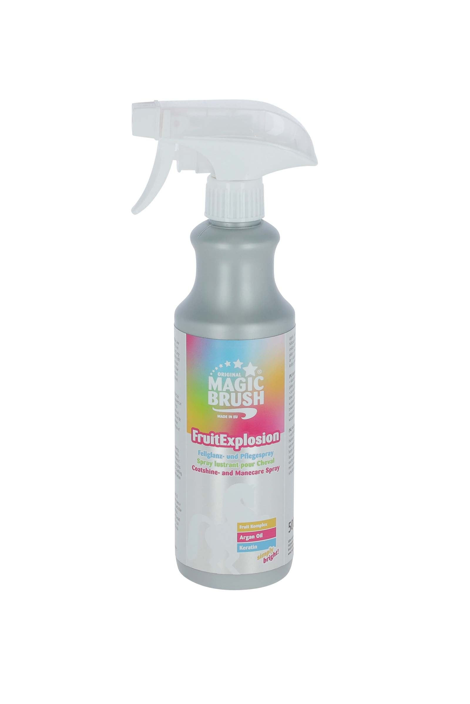 Magic Brush MagicBrush Fruit Explosion spray lucidante e curativo per mantello e criniera, 500 ml Prodotti per la salute