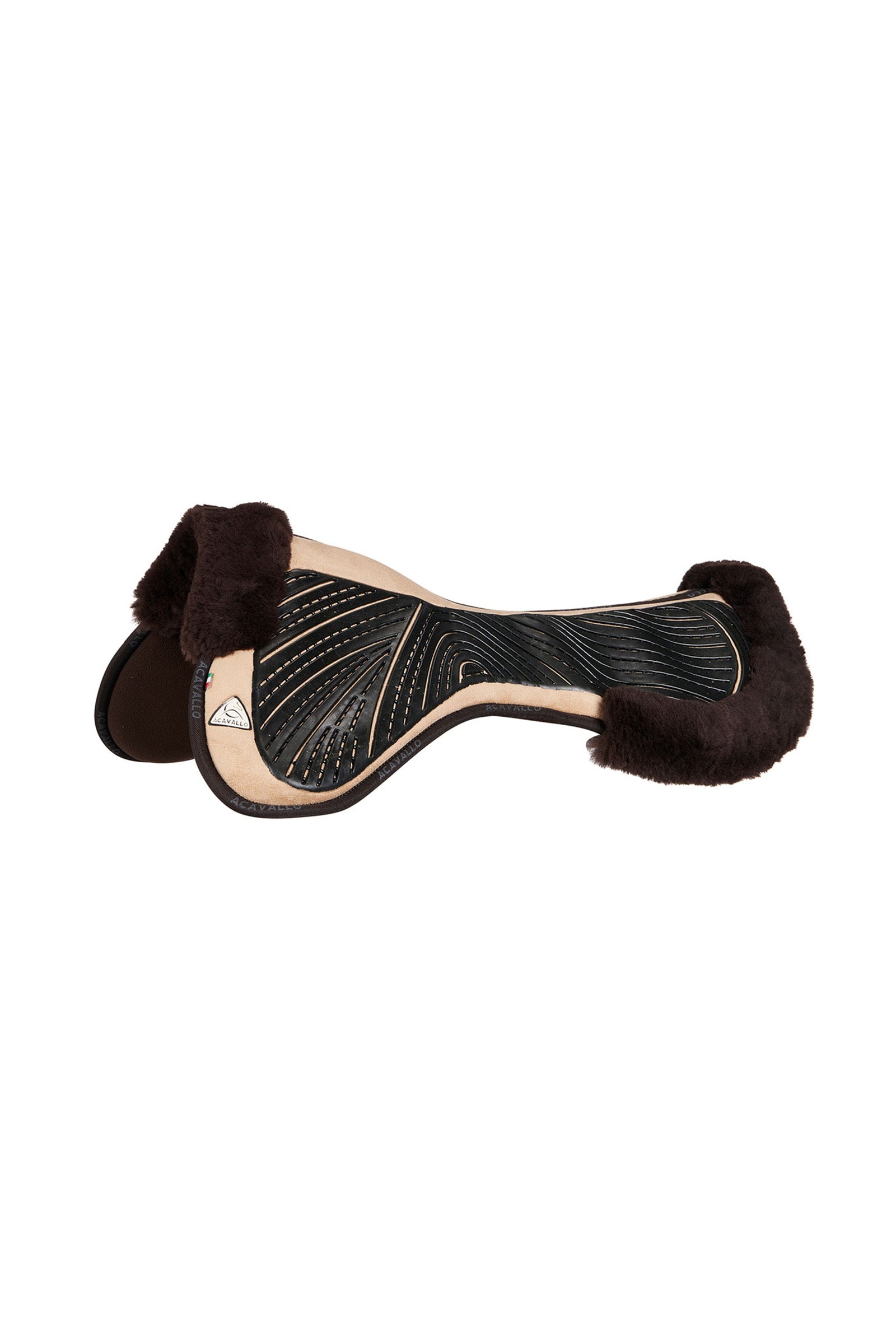 Acavallo Sottosella Close Contact Gel & Memory Foam in pelle Sottosella