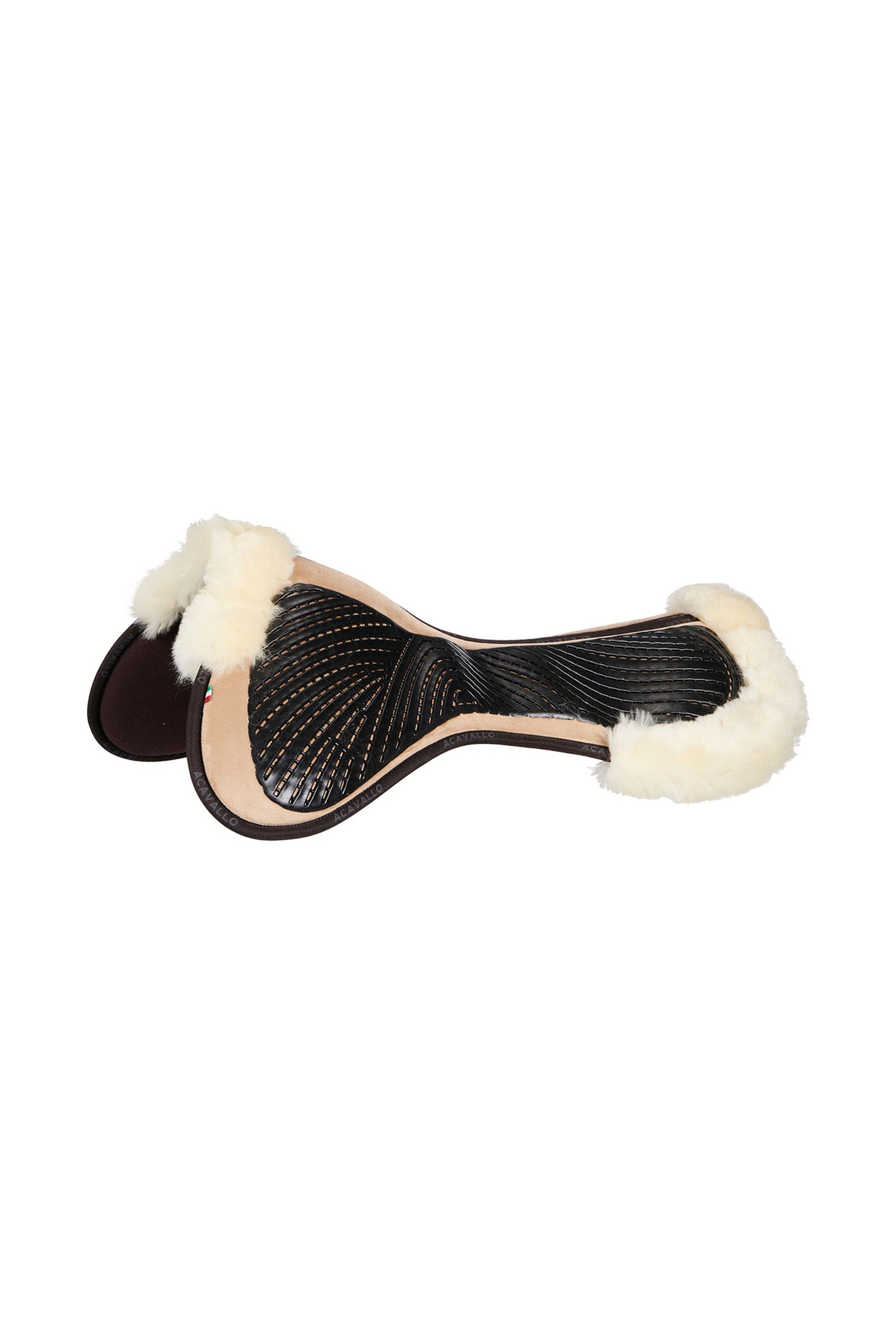 Acavallo Sottosella Close Contact Gel & Memory Foam in pelle Sottosella