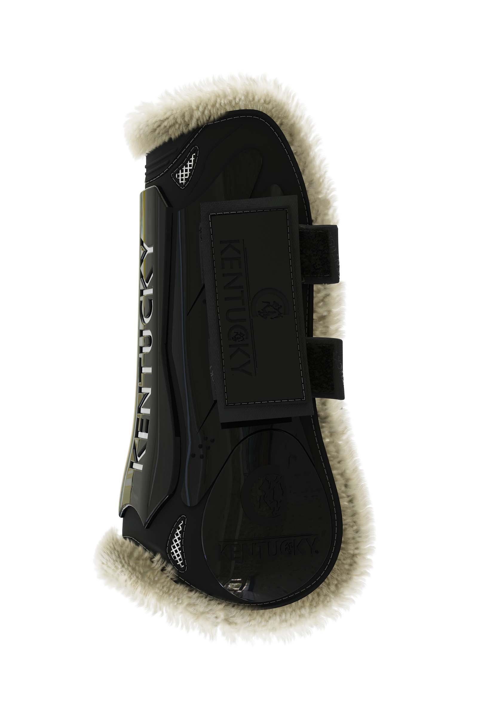 Kentucky Horsewear Stivali paratedini in pelle vegana con chiusura a strappo Leg Protection & Hoof Protection for Horses