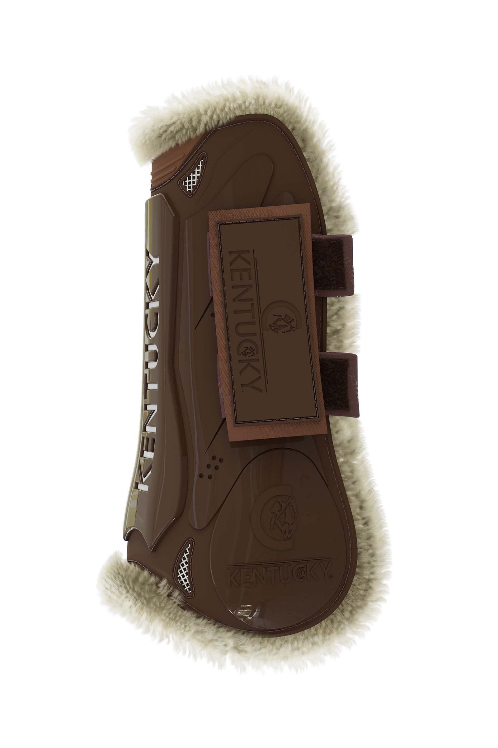 Kentucky Horsewear Stivali paratedini in pelle vegana con chiusura a strappo Leg Protection & Hoof Protection for Horses