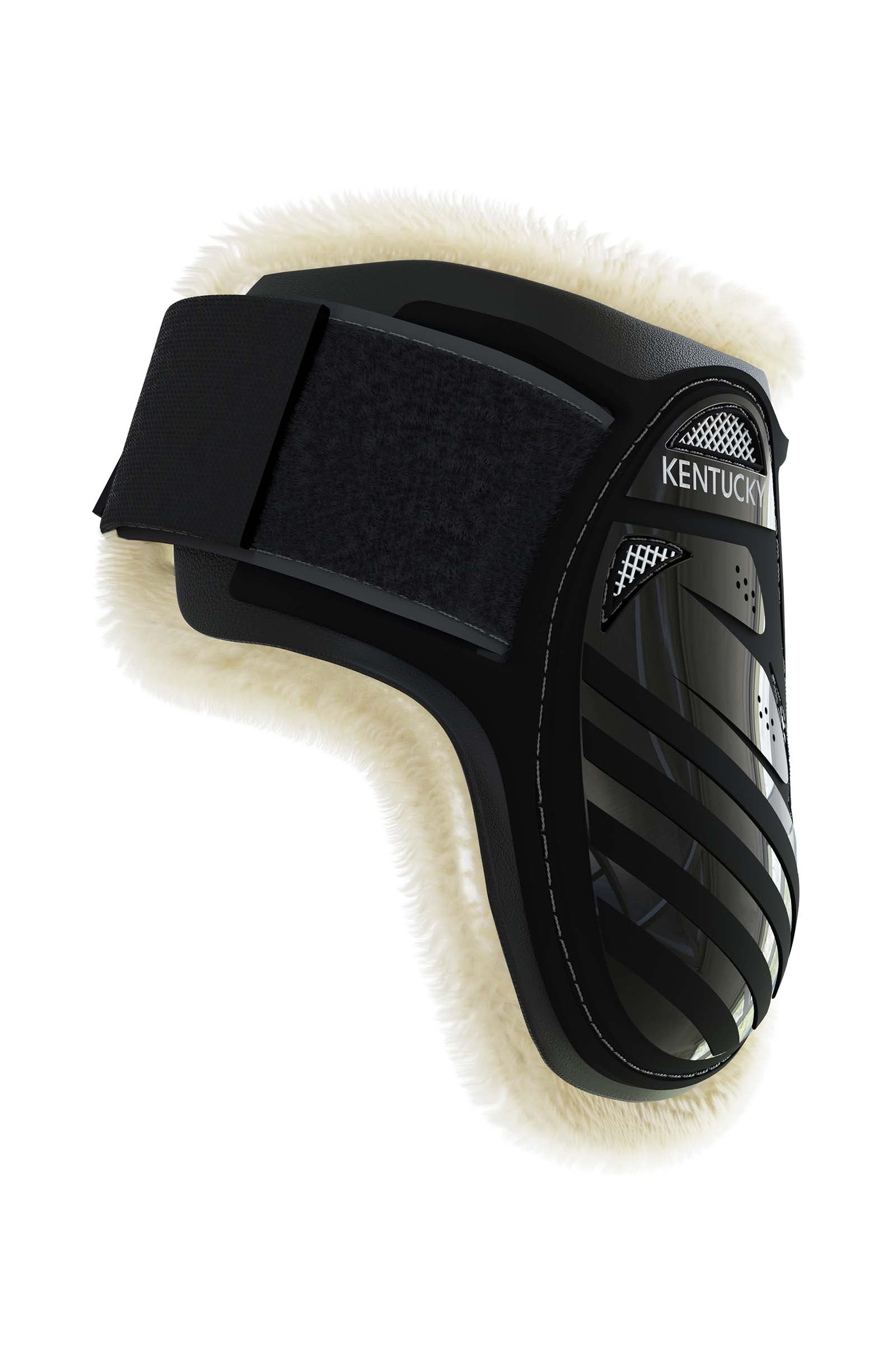 Kentucky Horsewear Vegan Sheepskin Young Horse Fetlock Boots Leg Protection & Hoof Protection for Horses