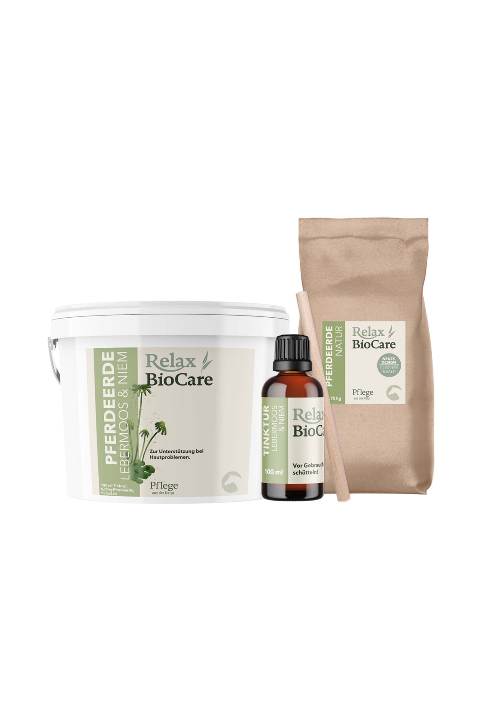 Relax BioCare Horse Earth Liver Moss & Neem 750g Prodotti per la salute