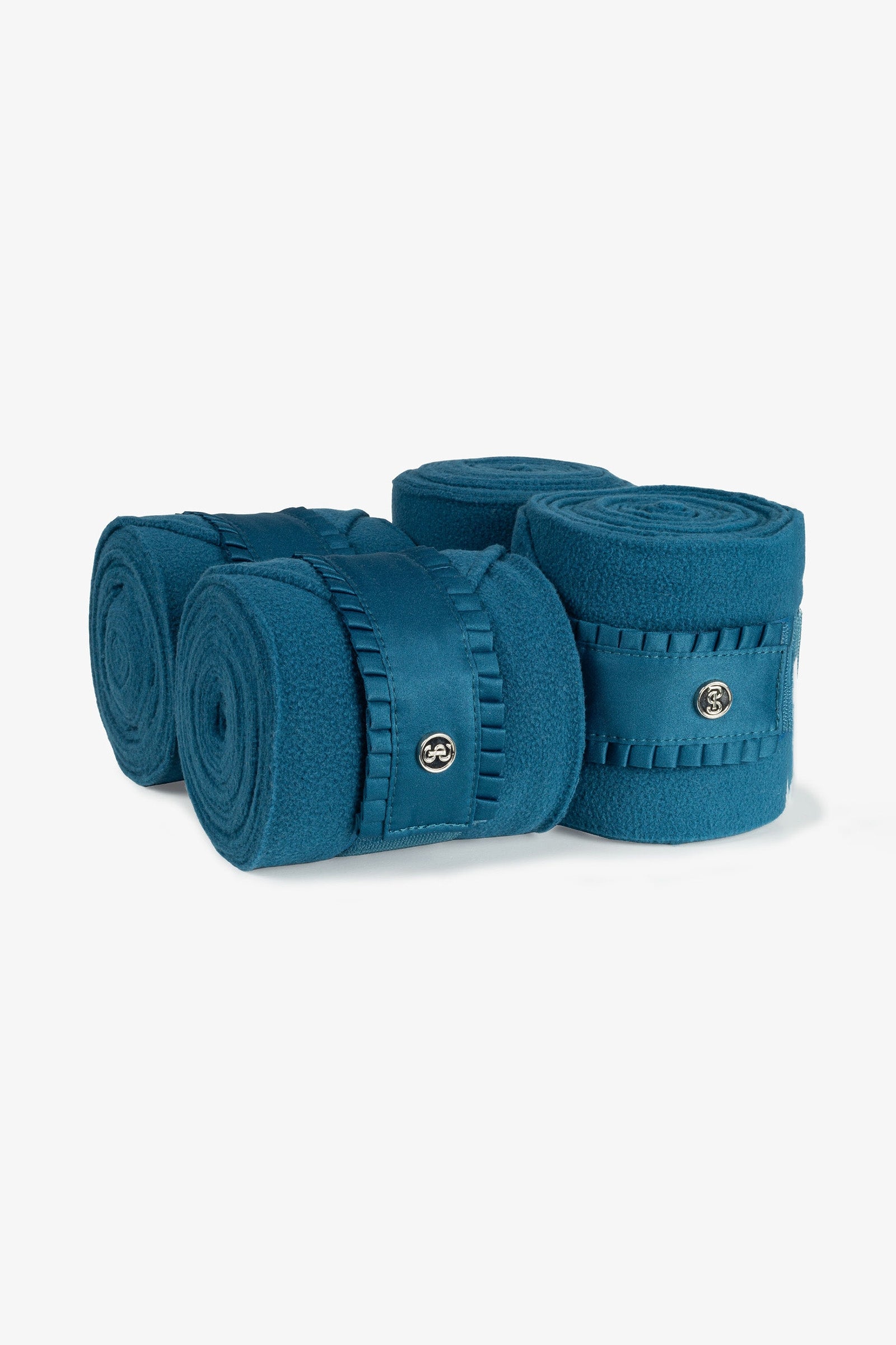 PS of Sweden PS di Svezia Fasce da polo con dettagli arricciati Leg Protection & Hoof Protection for Horses