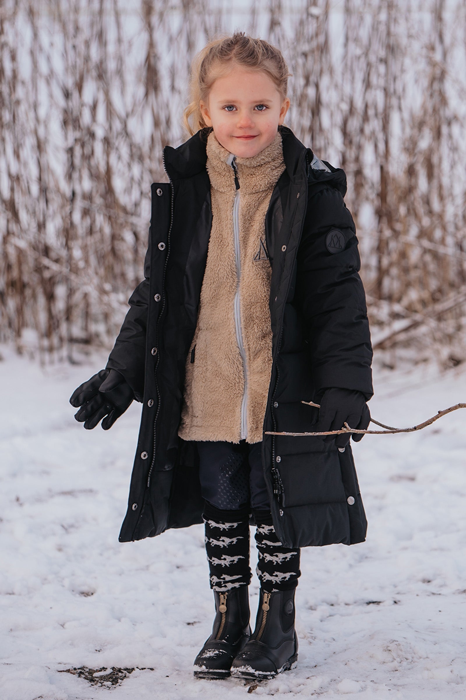 Mountain Horse Giacca in pile per bambini Fuzzy Abbigliamento per bambini