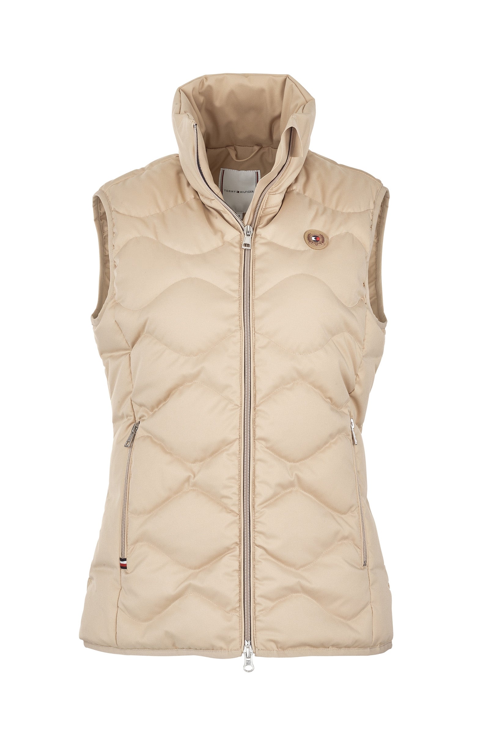 Tommy Hilfiger Equestrian Gilet da donna Mid-Weight Re-Down Abbigliamento da donna