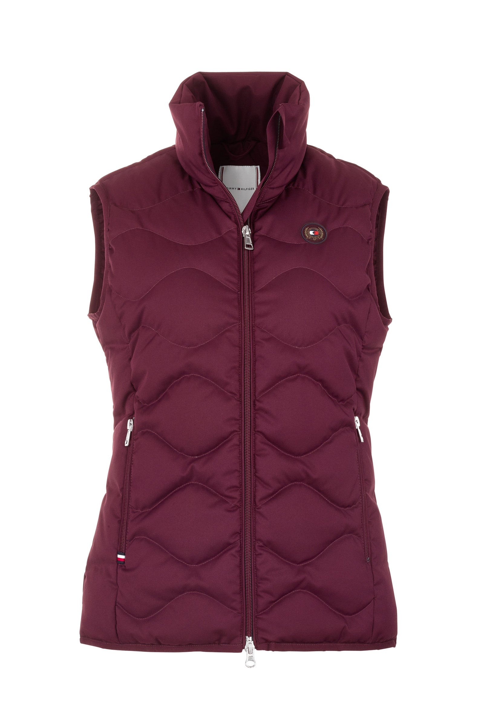 Tommy Hilfiger Equestrian Gilet da donna Mid-Weight Re-Down Abbigliamento da donna