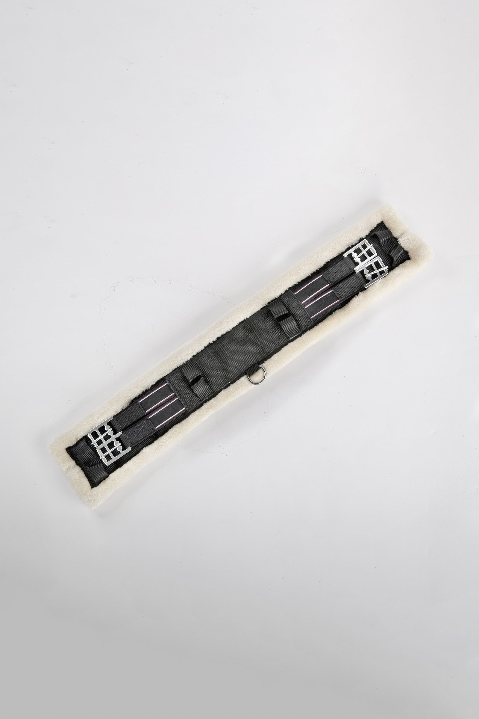 USG Sottopancia da dressage in nylon con imbottitura in pelliccia ecologica Selle & Sottopancia