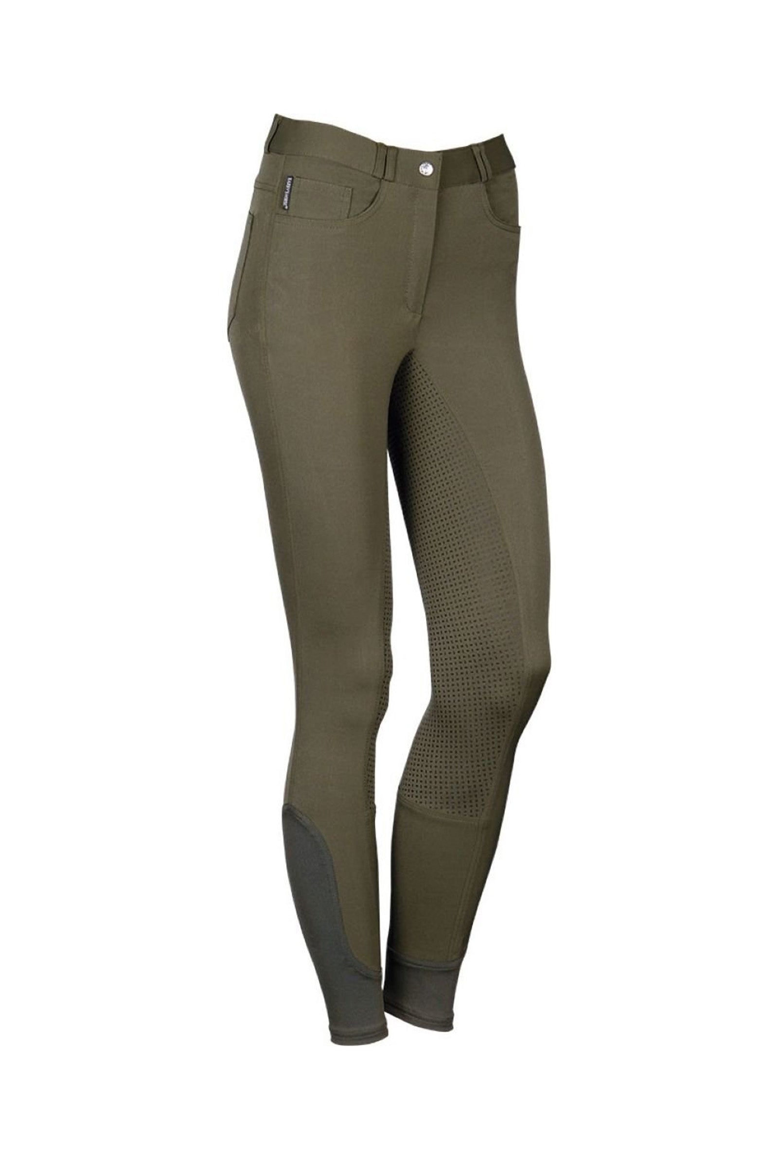 Harry's Horse Pantaloni da equitazione Full Grip per bambini Redwood Abbigliamento per bambini