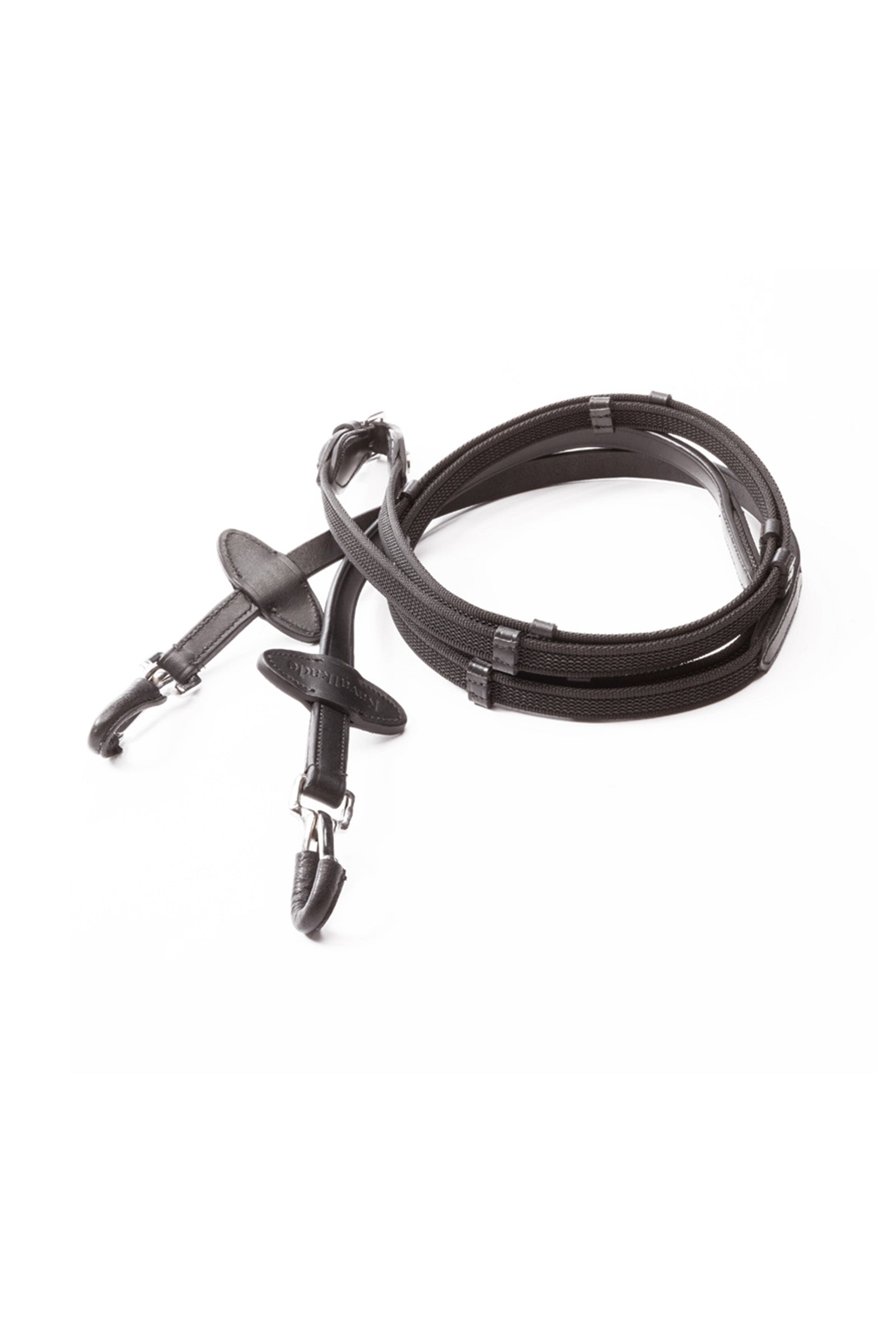 Kavalkade Silent Rubberised Reins with Snap Briglie & redini