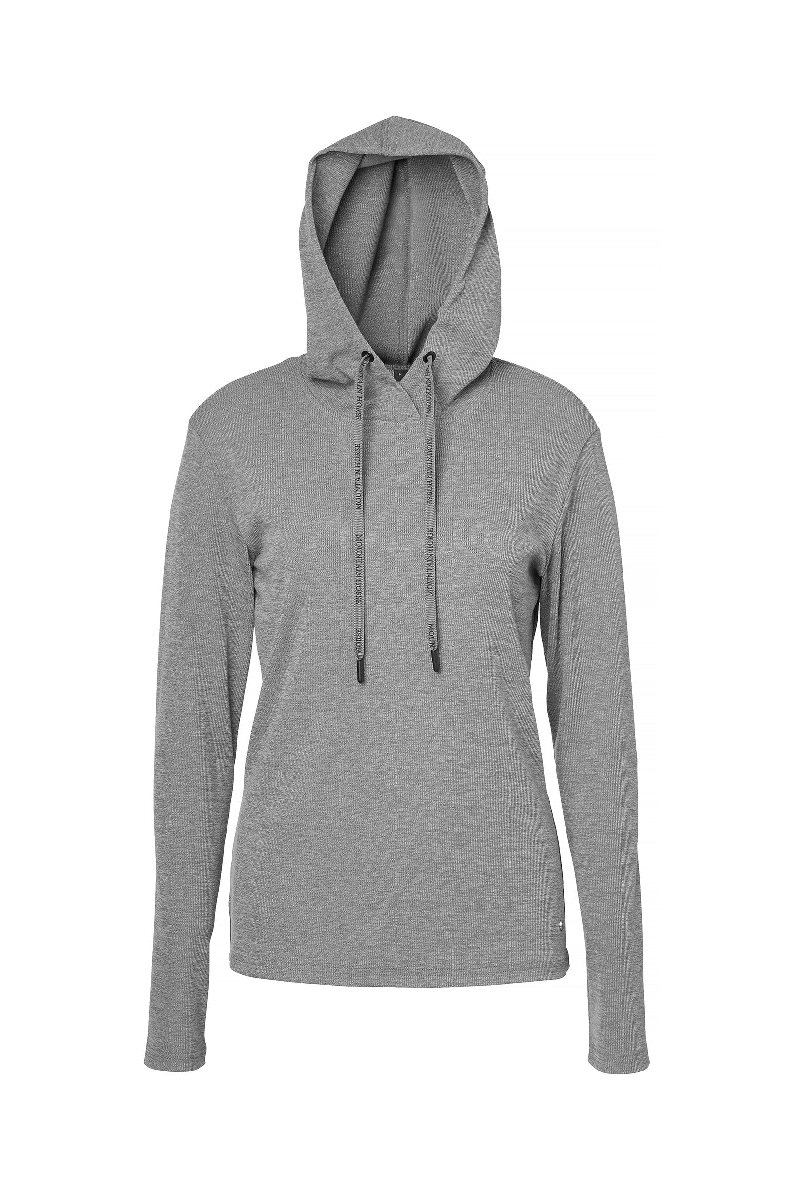Mountain Horse Felpa con cappuccio da donna Active Stripe Abbigliamento da donna