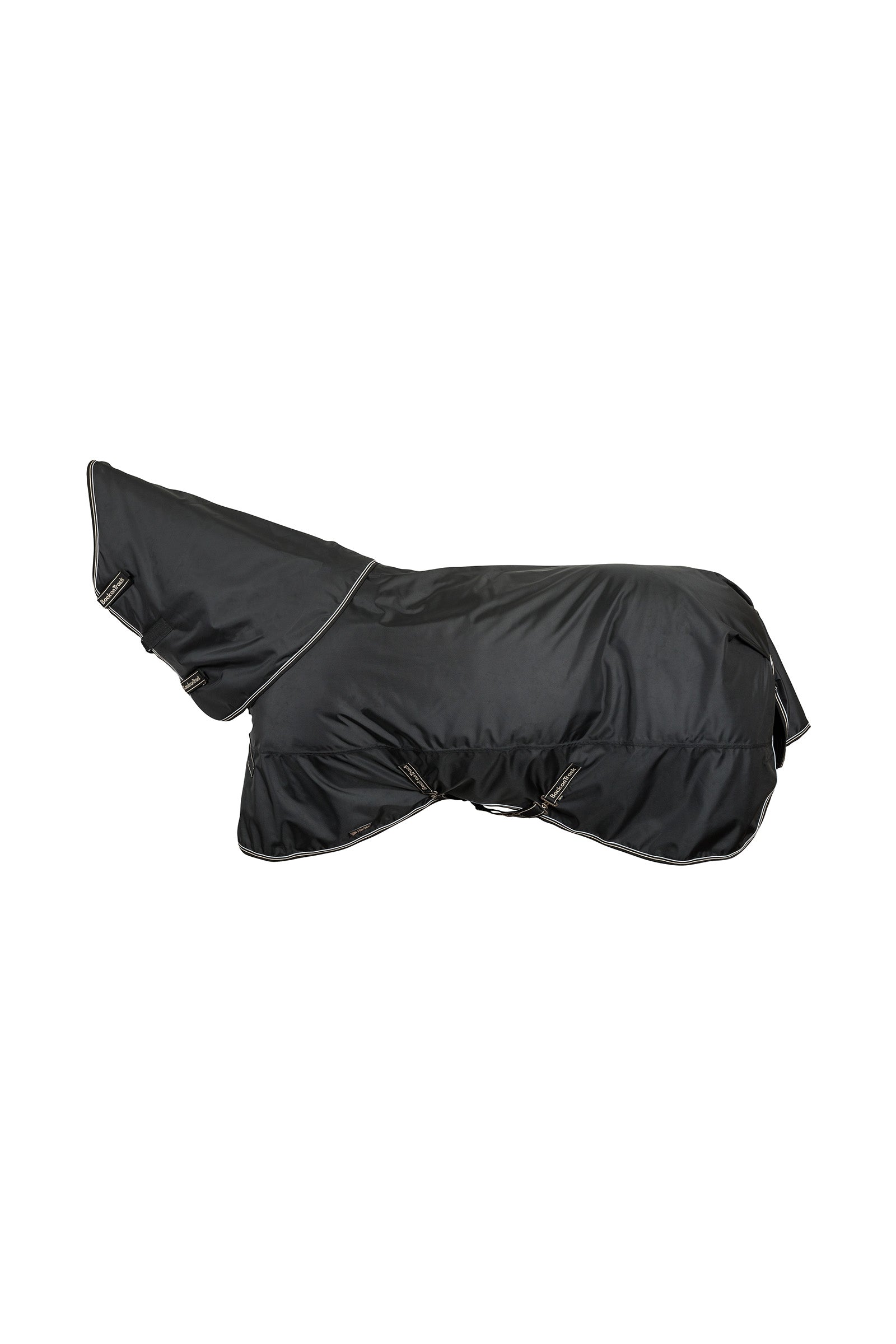 Back on Track Obsidian Coperta da paddock con collo staccabile, 300g Coperte per cavalli