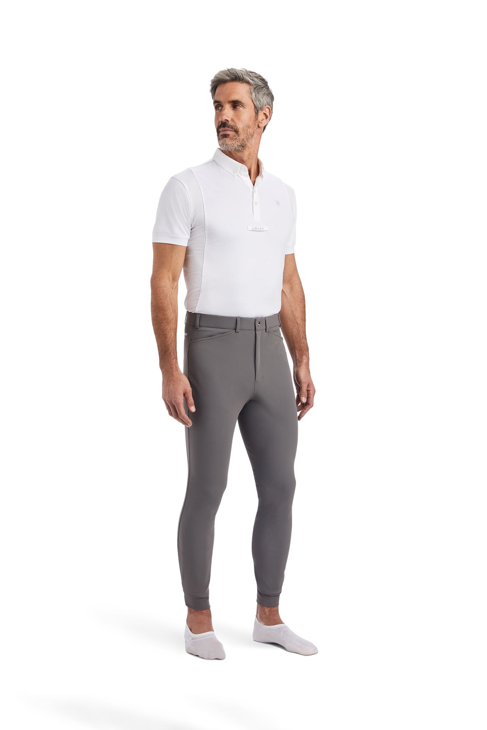 Ariat Men's Tri Factor Grip Knee Patch Breeches Mens Riding Clothing