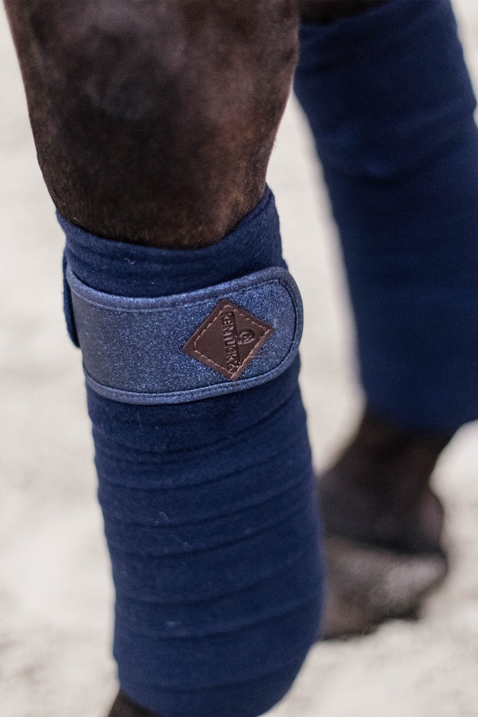 Kentucky Horsewear Glitter Polar Fleece Polos Leg Protection & Hoof Protection for Horses