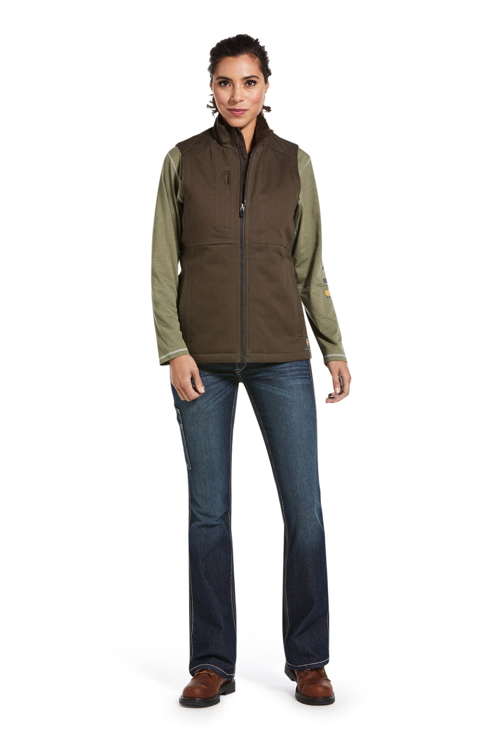 Ariat Gilet da donna isolato Rebar Duracanvas Abbigliamento da donna