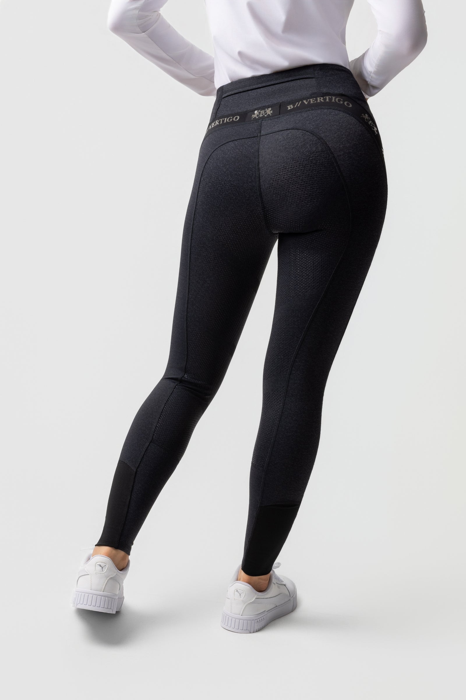 B Vertigo Jenny leggings da equitazione donna con full seat in silicone Womens Breeches