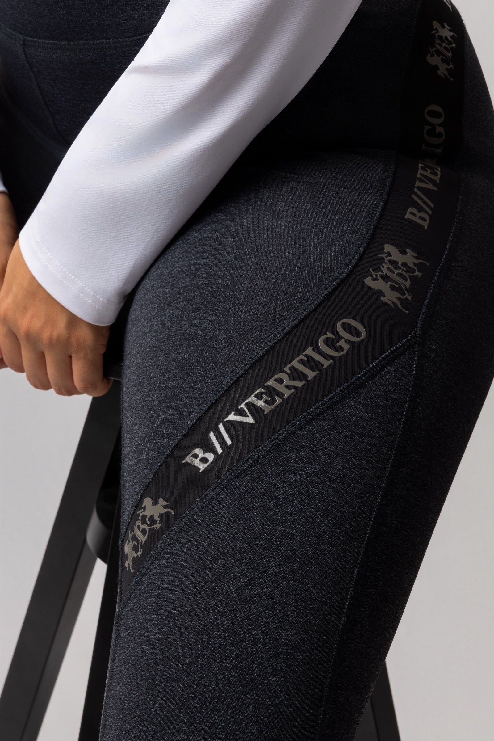 B Vertigo Jenny Women's Silicone Full Seat Riding Tights UPF 40+ Womens Breeches