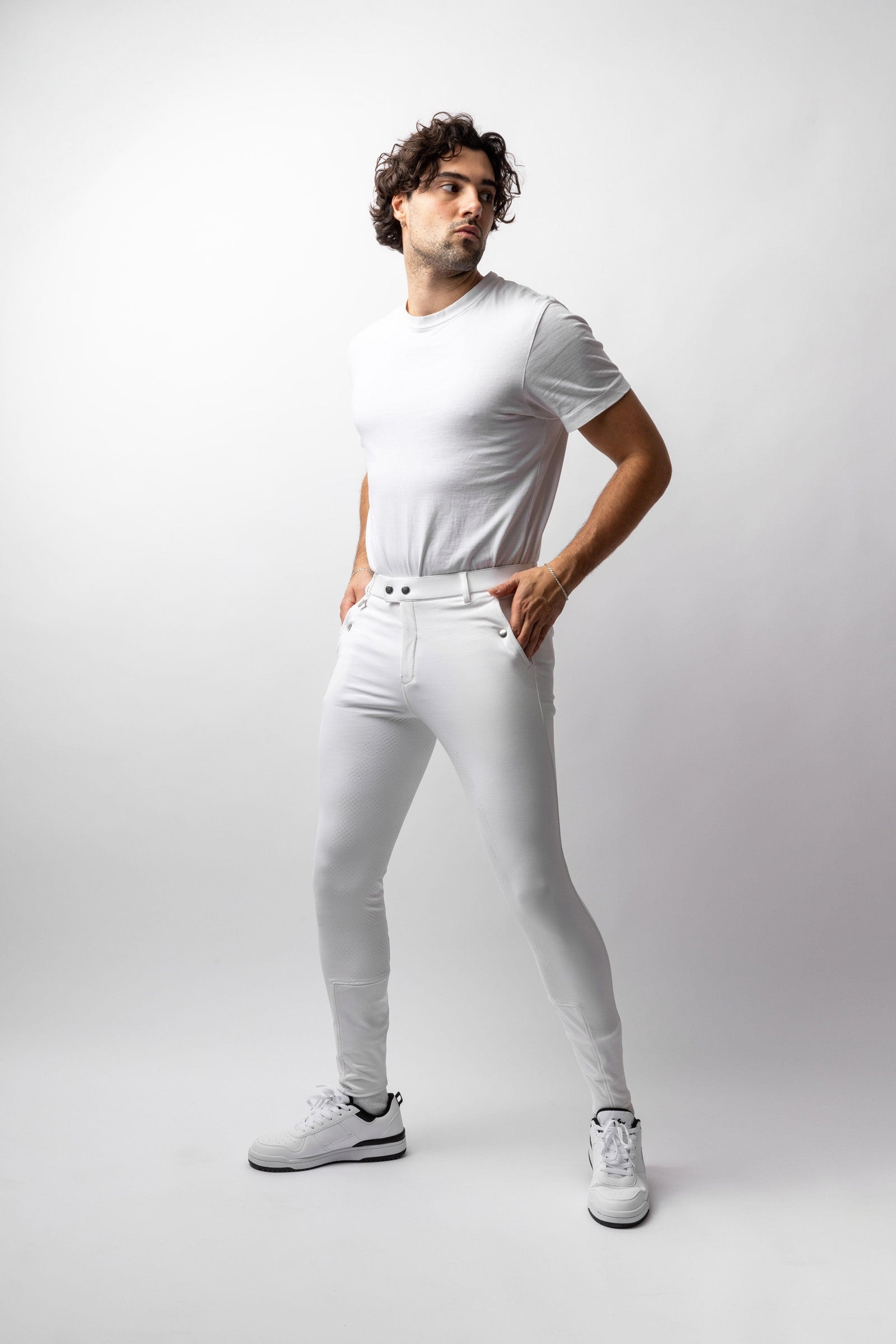 Horze Grand Prix Men's Silicone Full Seat Breeches Mens Riding Clothing