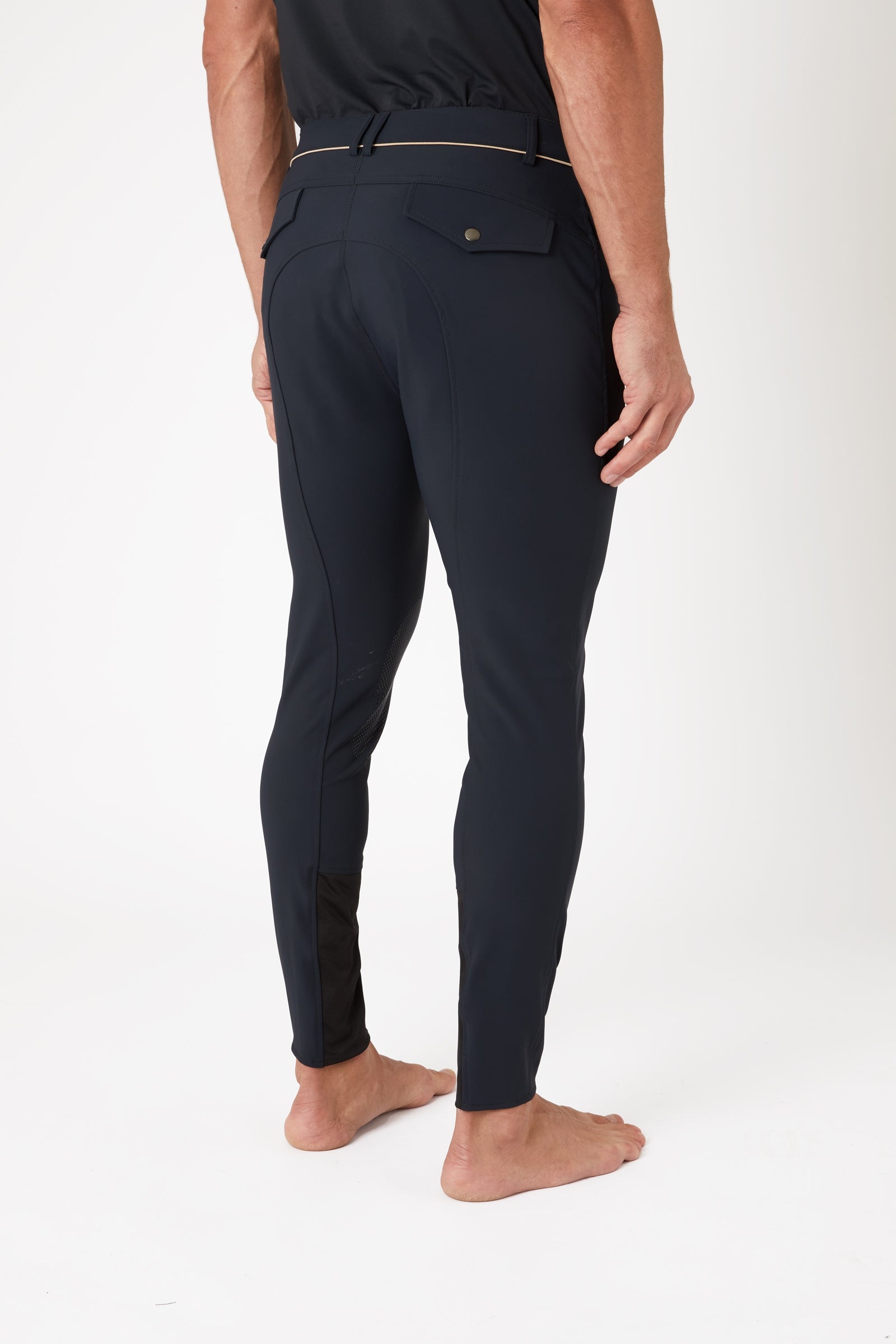 B Vertigo Damien pantaloni da equitazione uomo con grip al ginocchio Abbigliamento da uomo