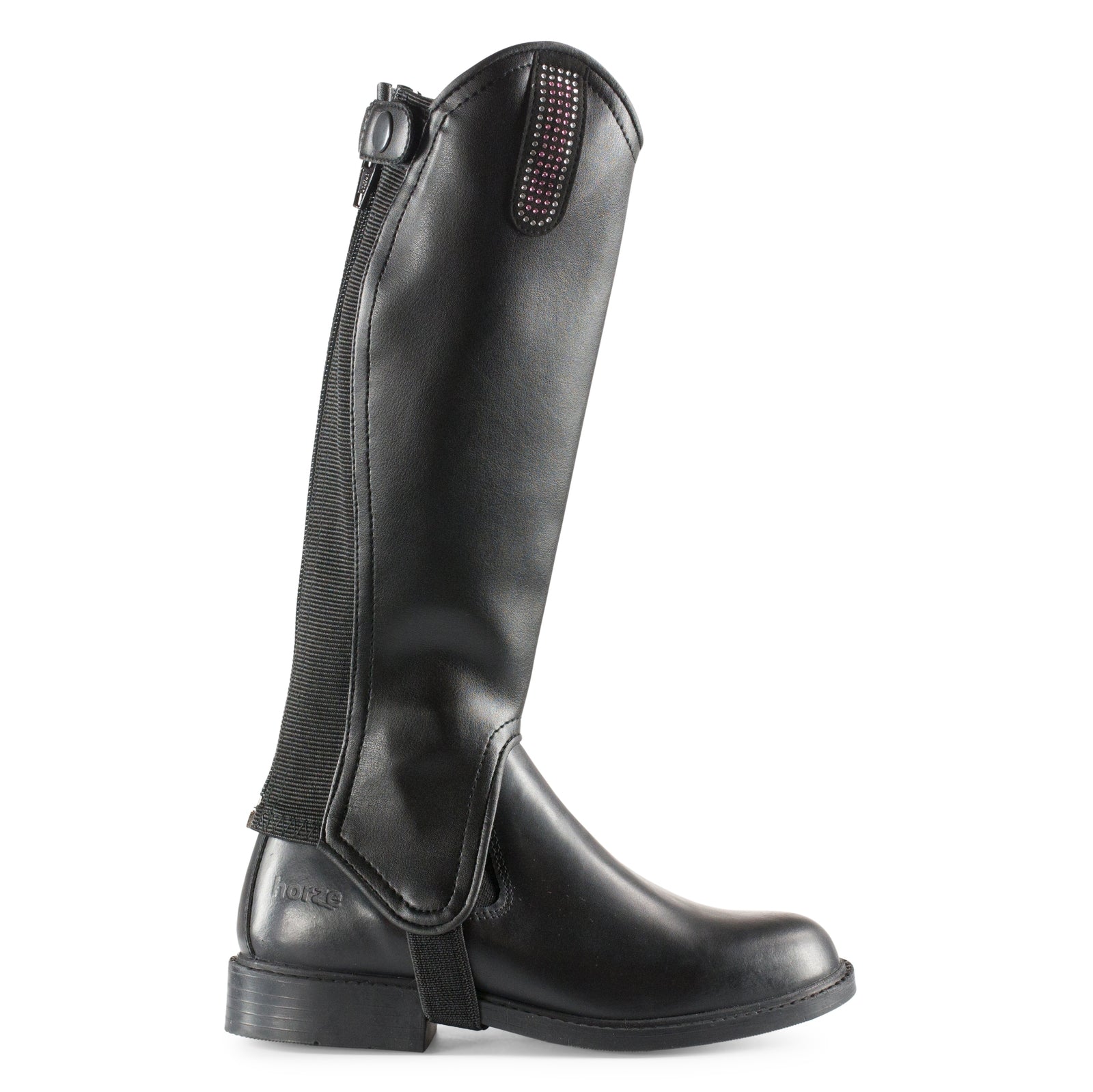 Horze Ghette in pelle PU con passante decorativo per bambini Calzature