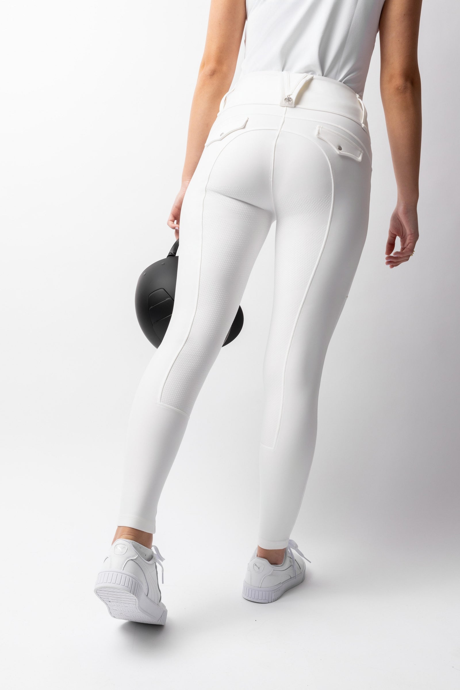B Vertigo Chiara Pantaloni da equitazione con piena in silicone con compressione e design ibrido Womens Breeches