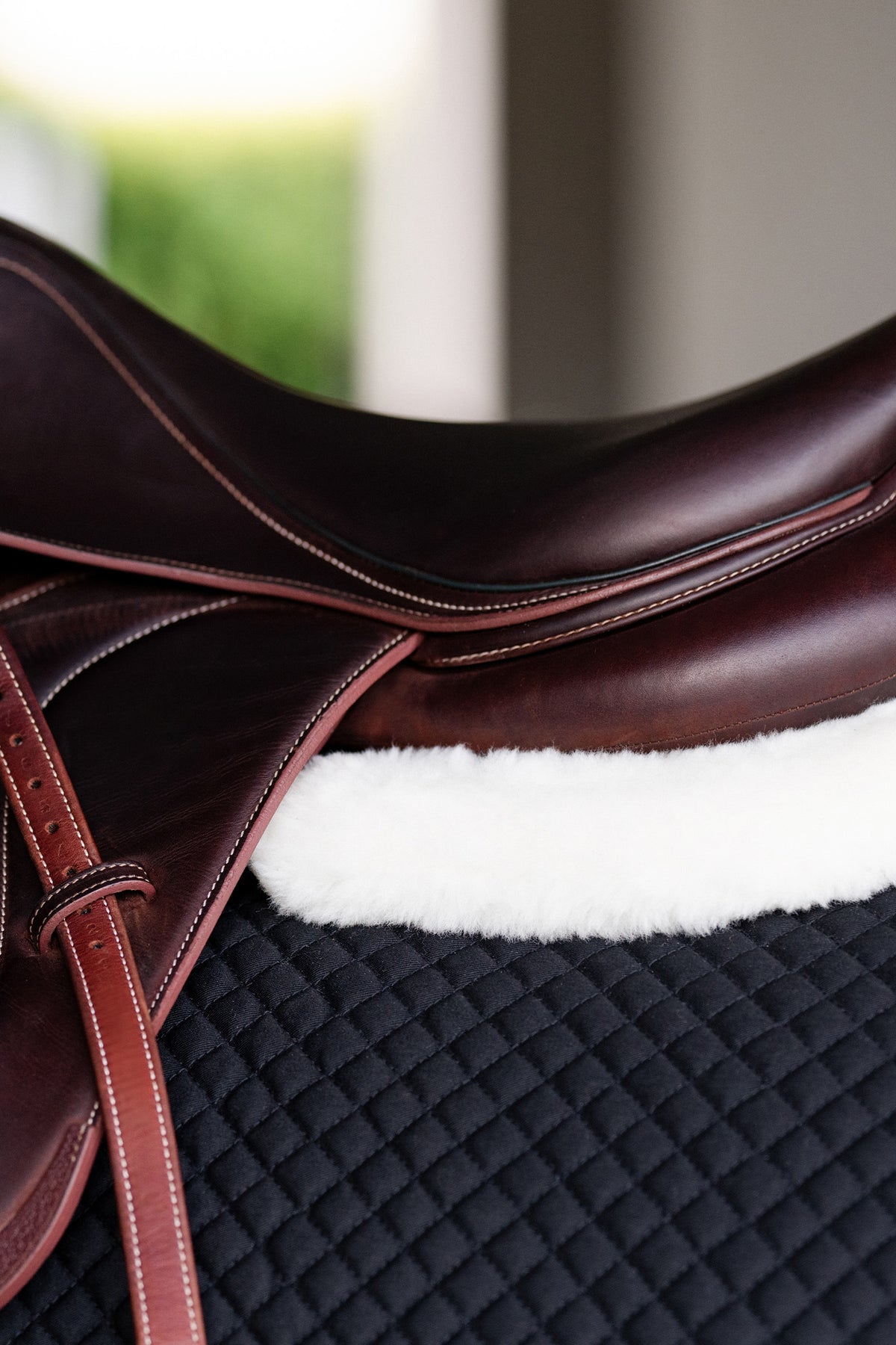 EquiFit UltraWool™ Thin ImpacTeq® Half Pad with Shims Saddle Pads