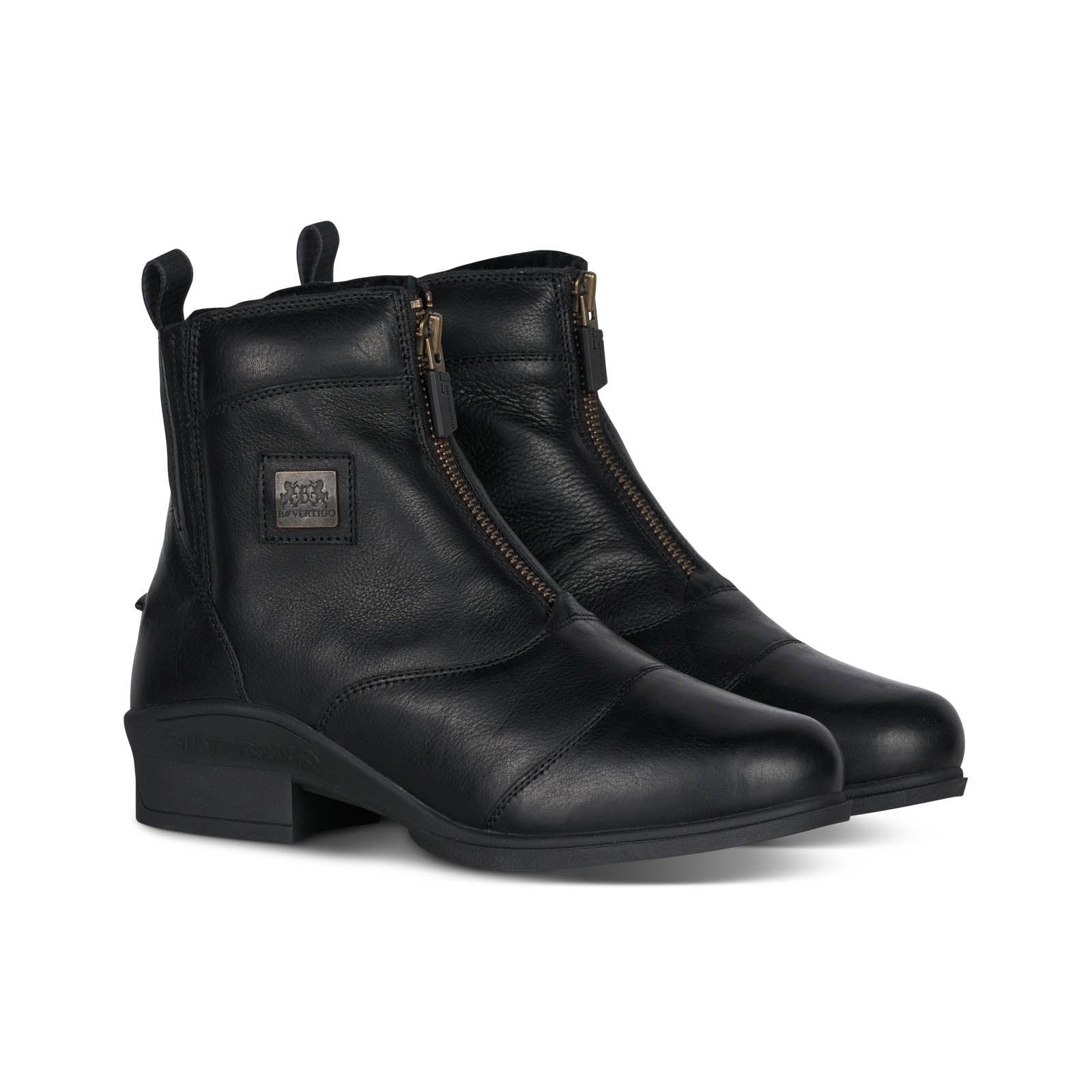 B Vertigo Mercury Stivali invernali Jodhpur con fodera in pelliccia di agnello da donna Calzature