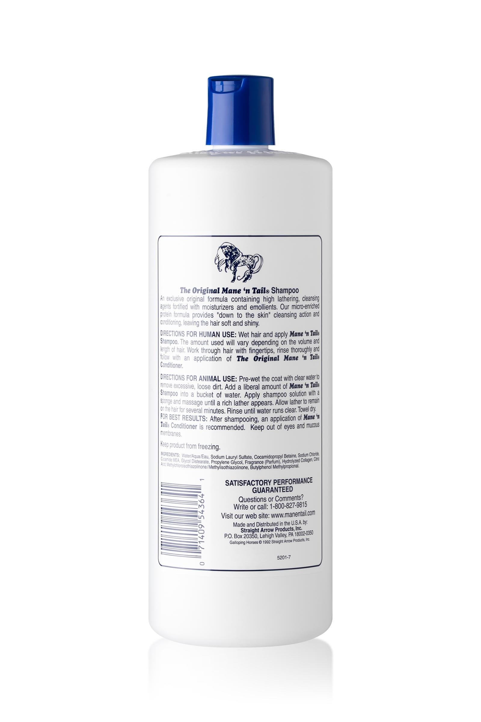 Mane 'n Tail Shampoo 946ml Horse Health Care