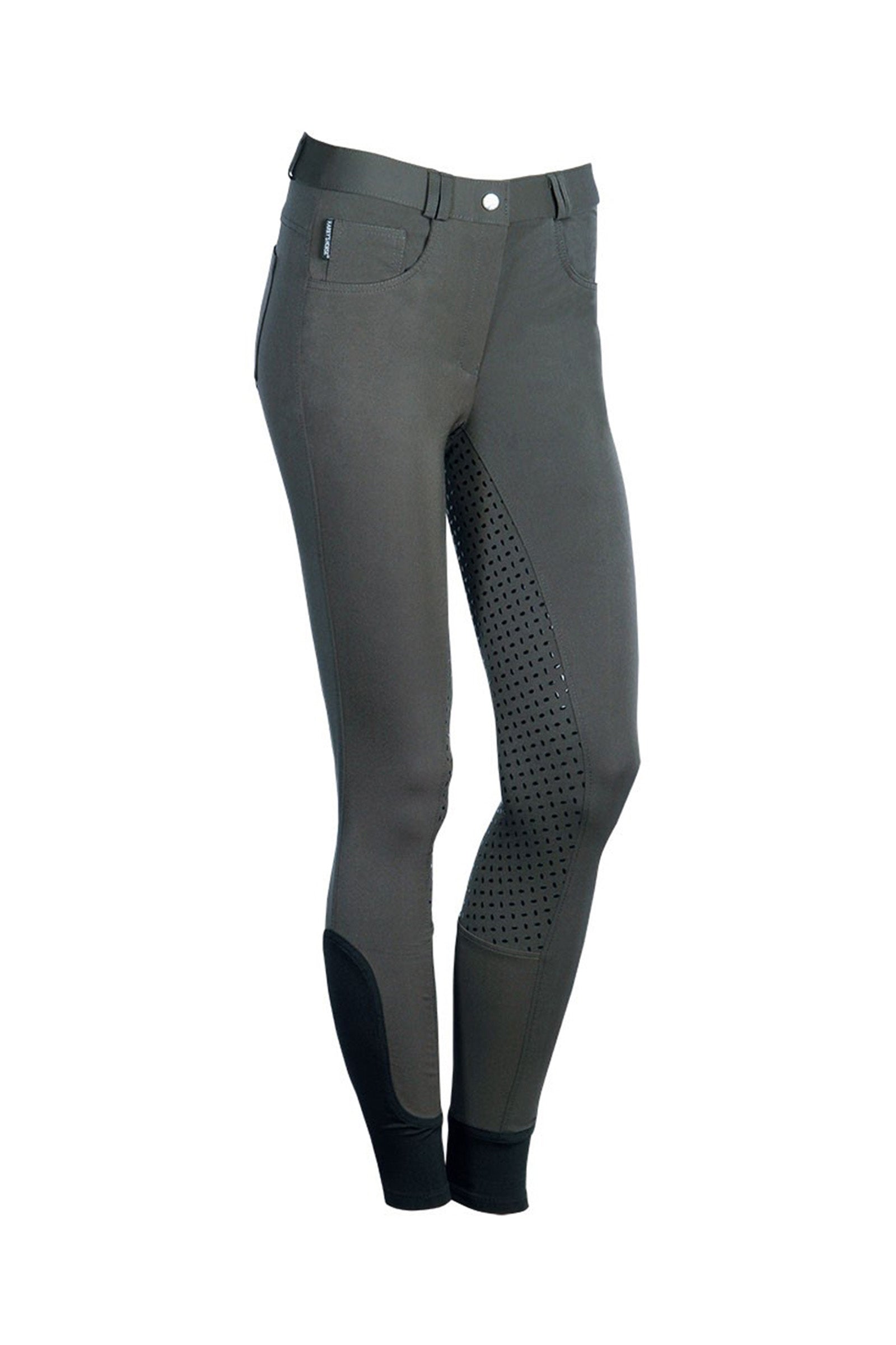 Harry's Horse Pantaloni da equitazione Full Grip per bambini Redwood Abbigliamento per bambini