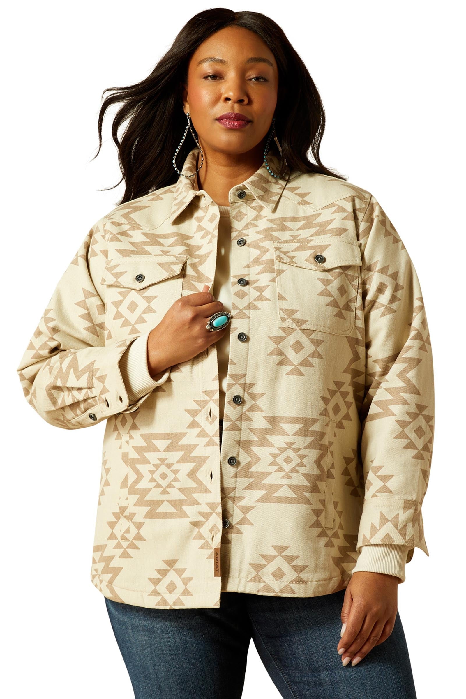 Ariat Clovis camicia giacca imbottita da donna Abbigliamento da donna