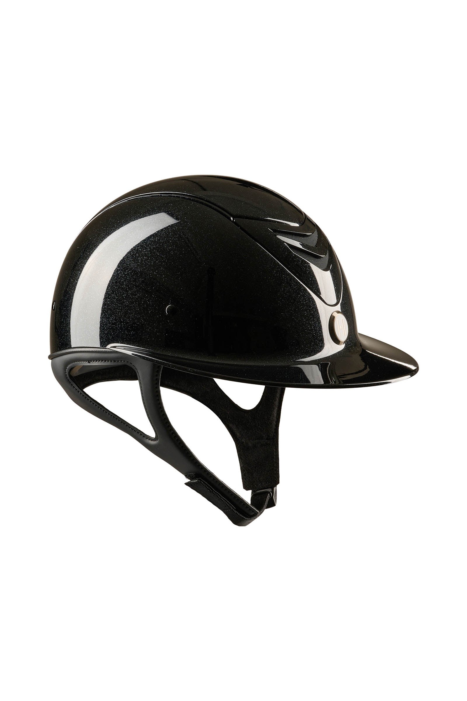 OneK Avance Glossy Shimmer Riding Helmet Attrezzatura di sicurezza