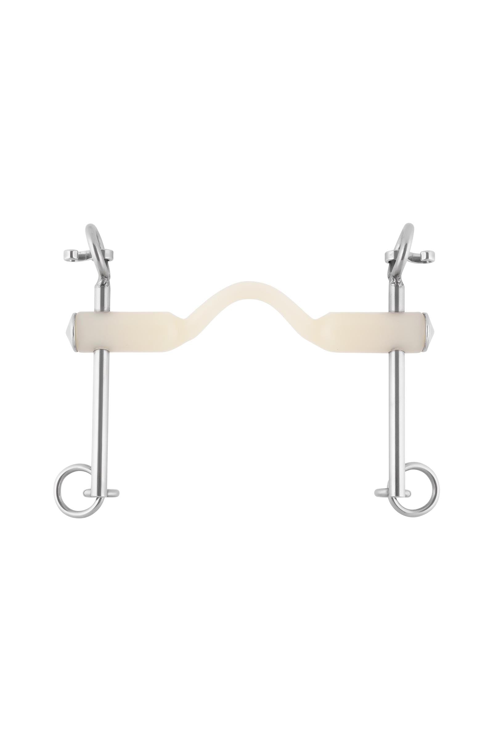 Sprenger Nathe morso da briglia, 20 mm, con passaggio lingua, aste lunghe, termoplast Boccaglio