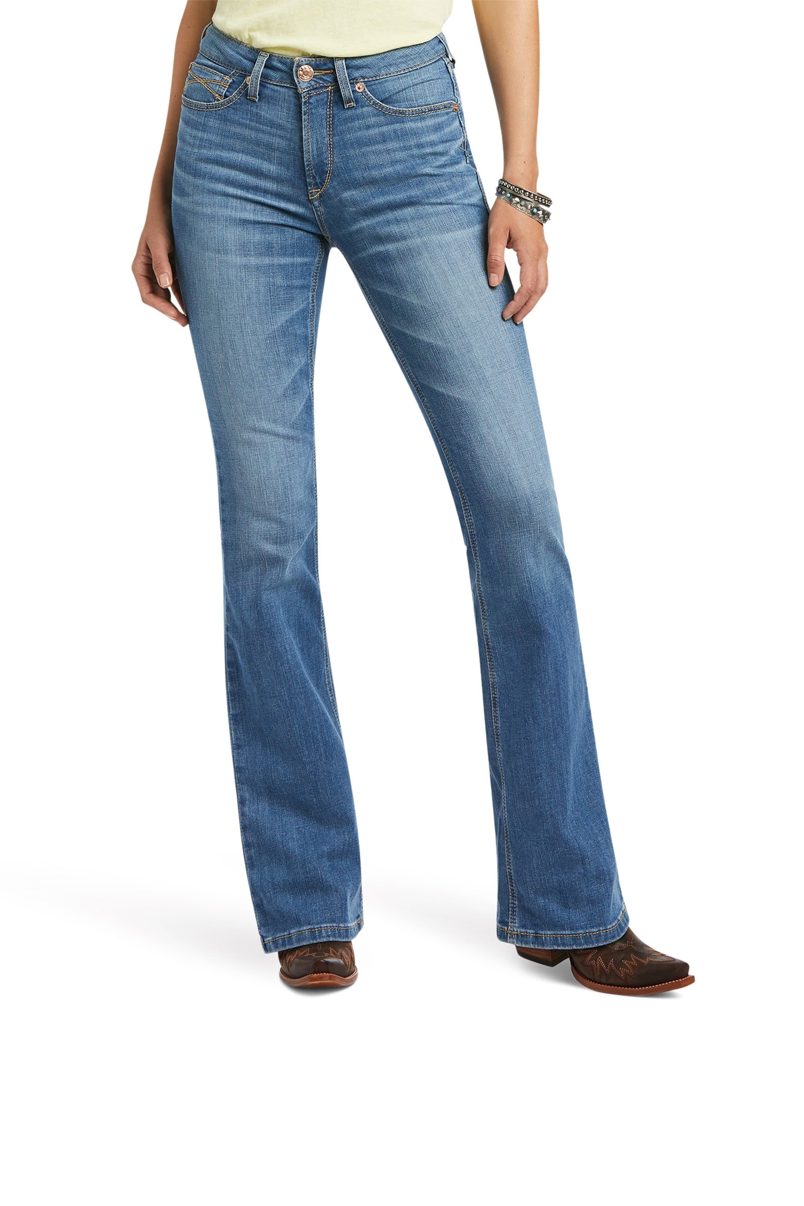 Ariat Jeans boot cut a vita alta Women's R.E.A.L Daniela Womens Breeches