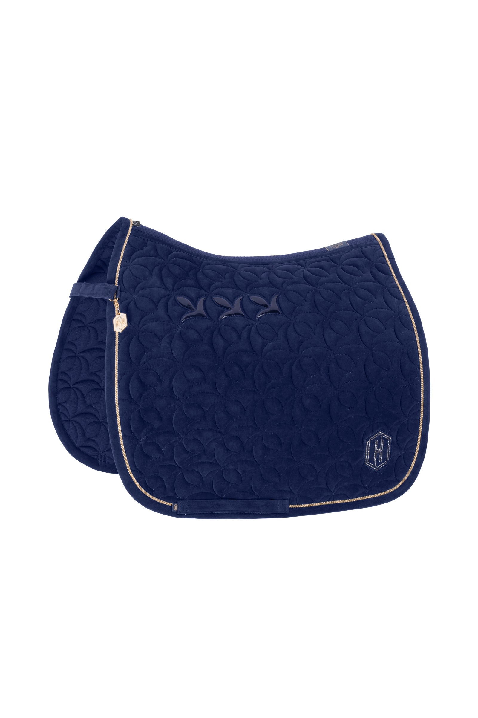 Eskadron Heritage AW24 Velour Emblem Sottosella da dressage Sottosella