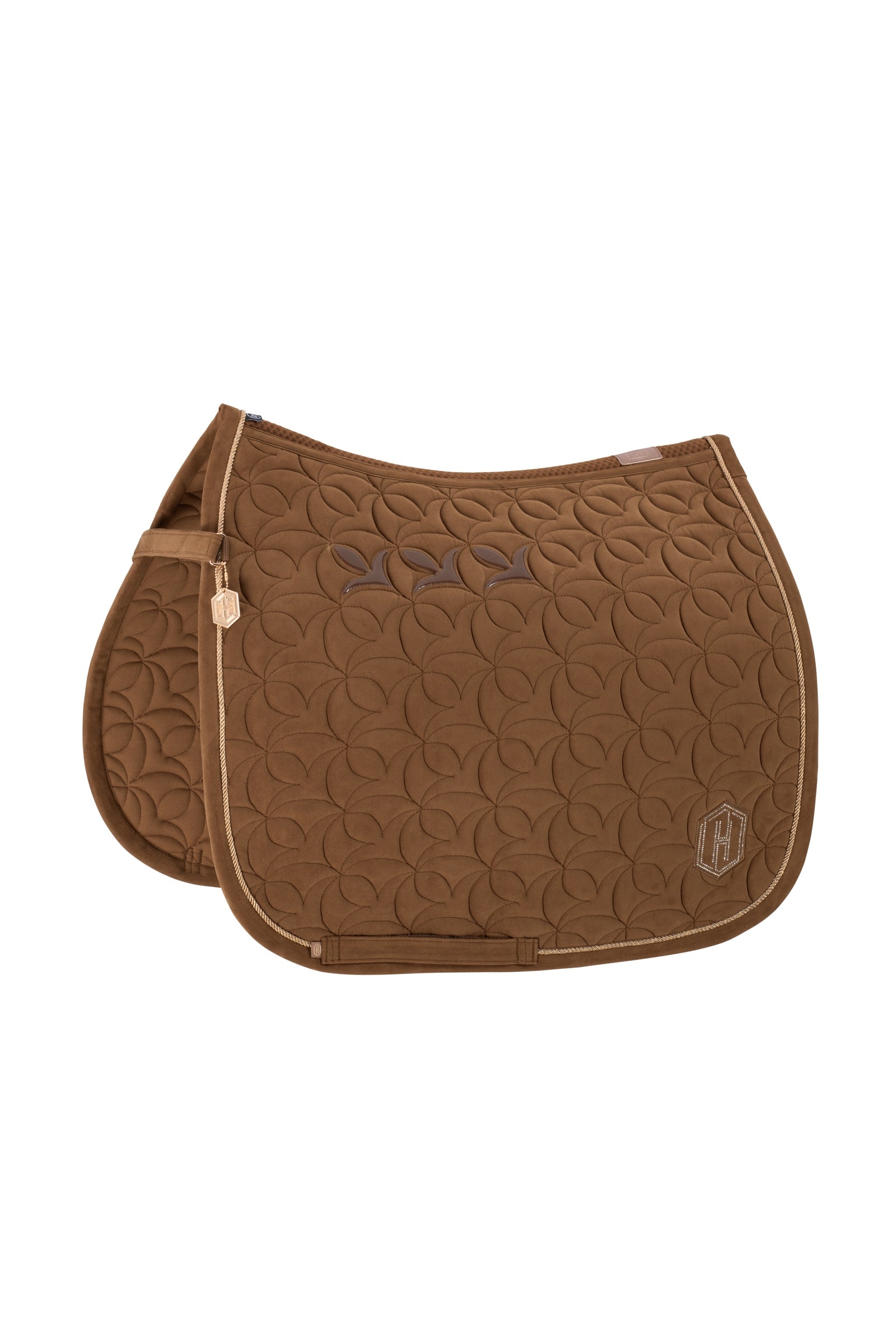 Eskadron Heritage AW24 Velour Emblem Sottosella da dressage Sottosella