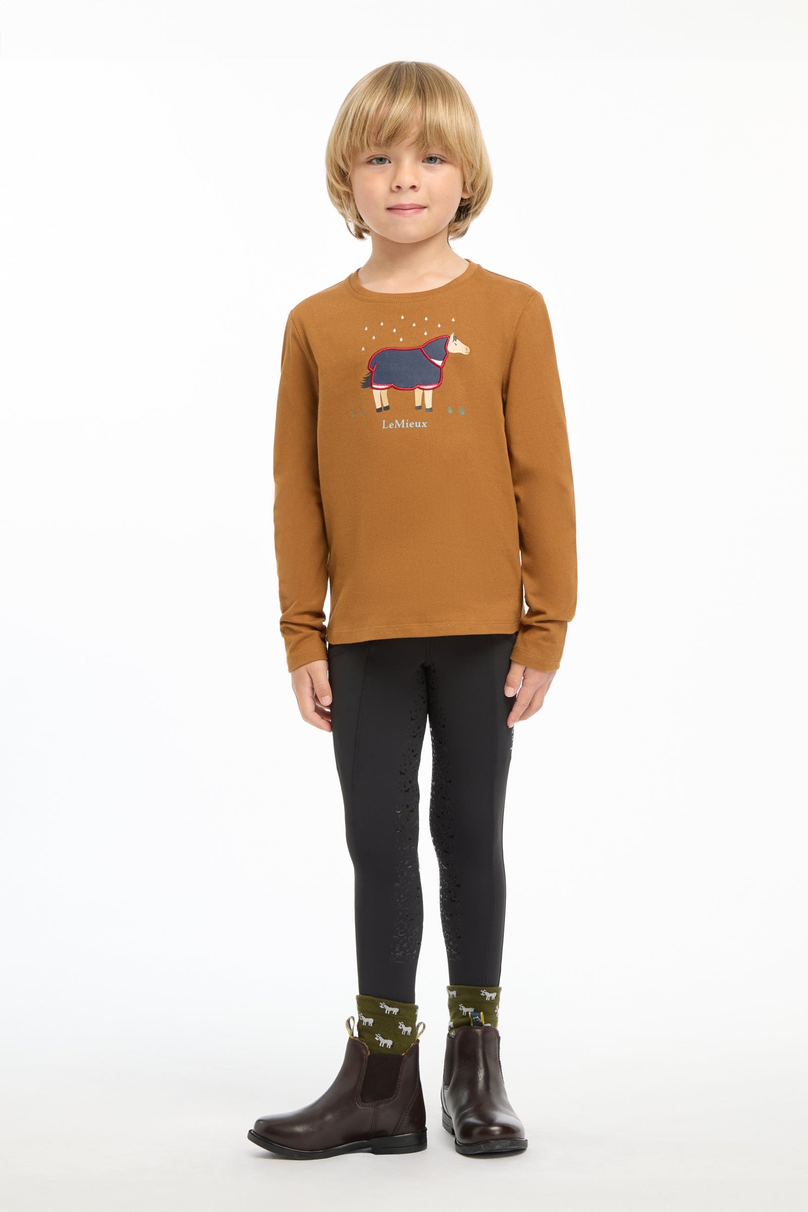 LeMieux Mini Jessie Long Sleeve Top Kids Apparel
