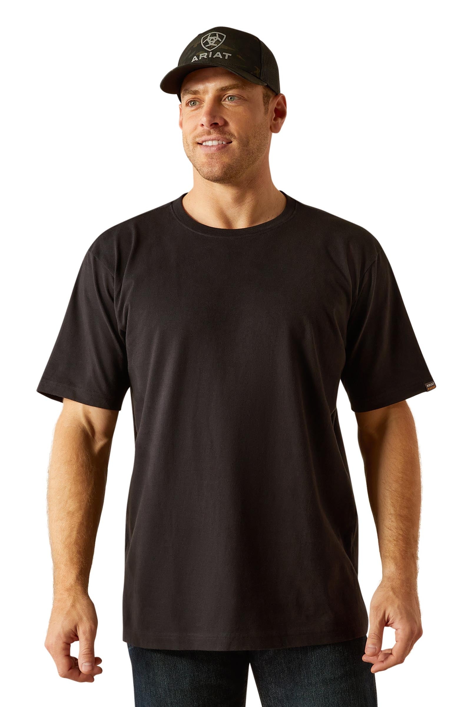Ariat Rebar Cotton Strong Standard T-shirt uomo Abbigliamento da uomo