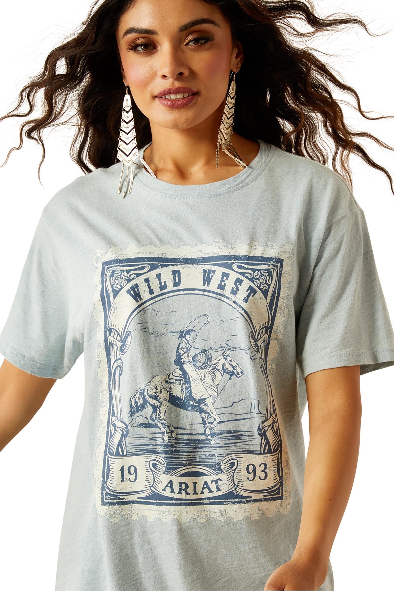 Ariat Wild West Stamp Women's T-Shirt Women’s Riding Clothing