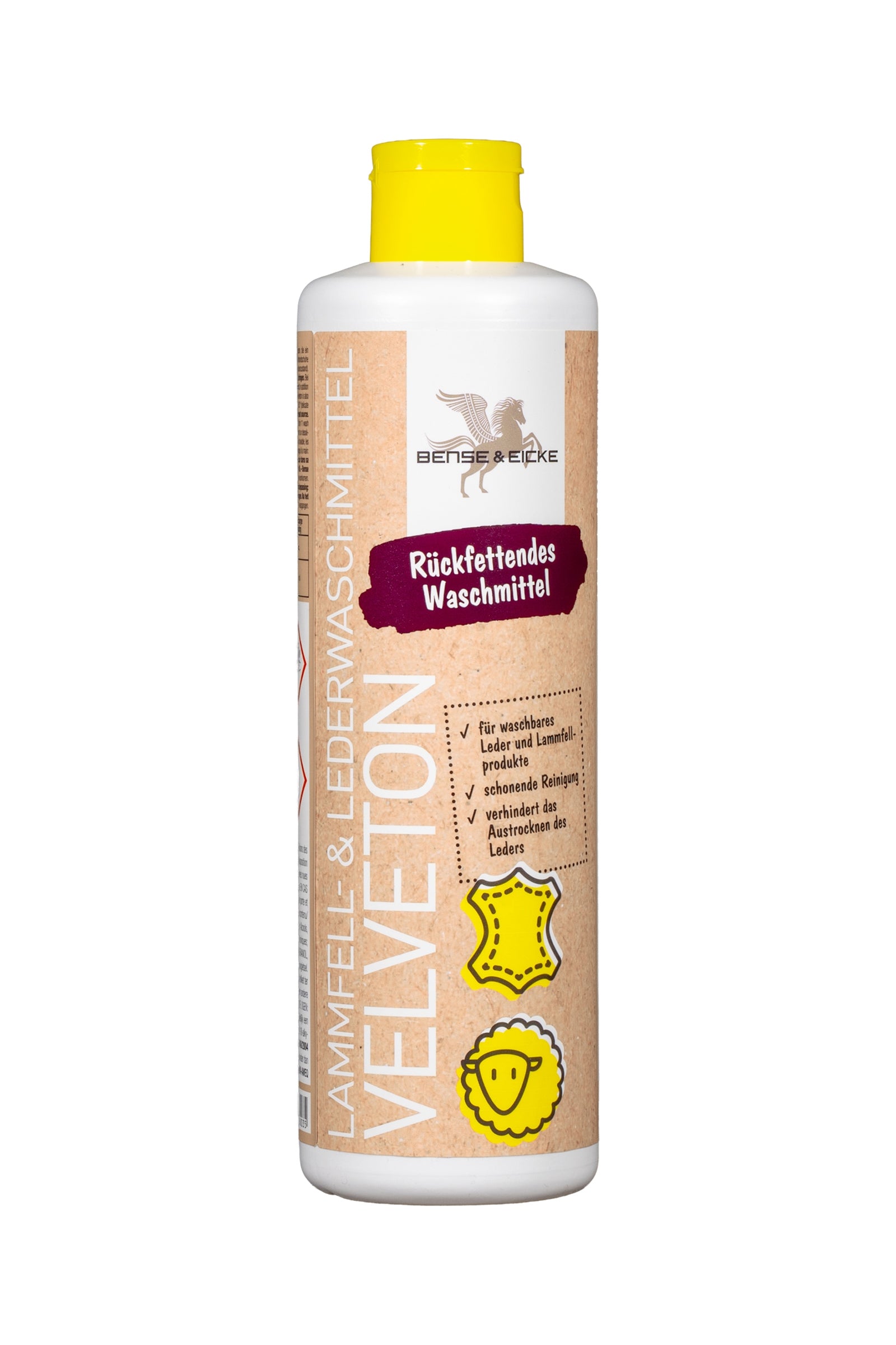 Bense & Eicke Detergente per pelle di agnello e pelle Velveton, 500 ml Prodotti per la salute