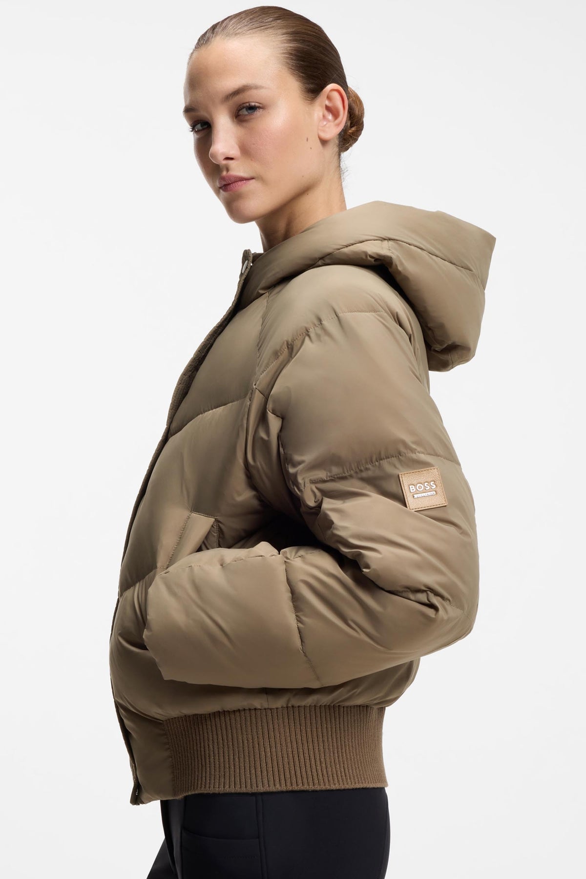 BOSS Equestrian Boss Marsha Womens Bomber Puffer Jacket Women’s Riding Clothing