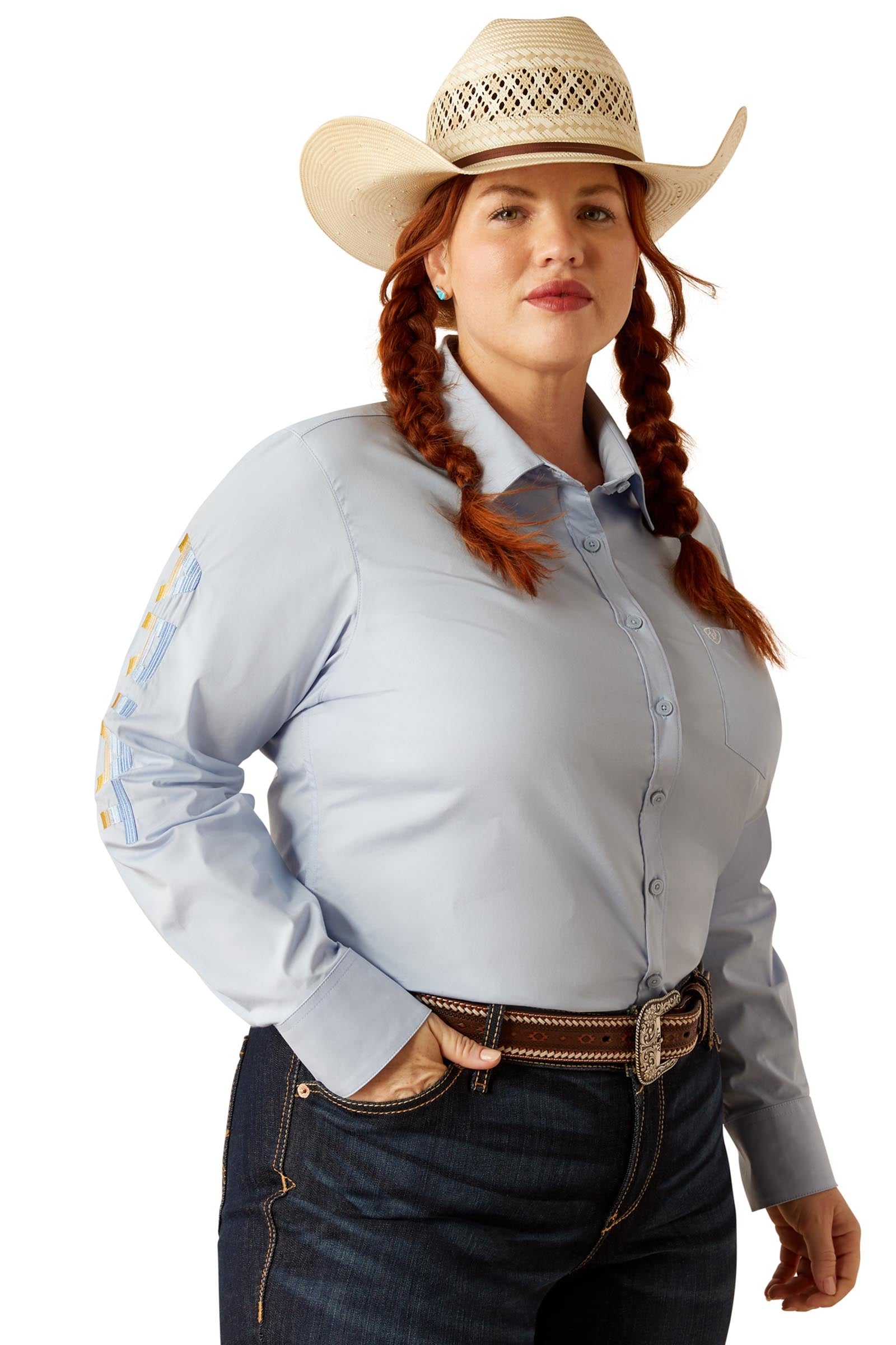 Ariat Team Kirby Women's Longsleeved Stretch Shirt Women’s Riding Clothing