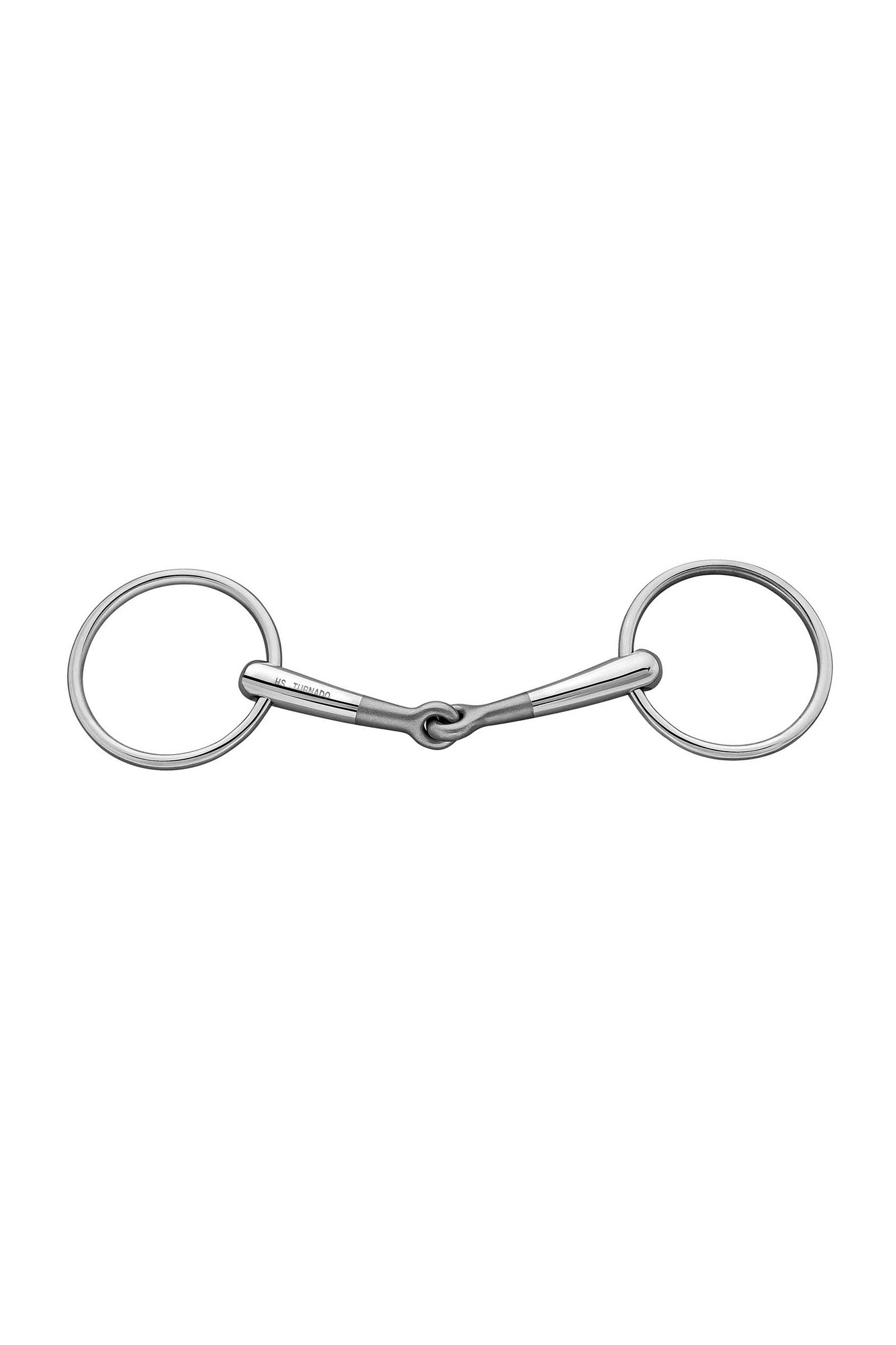 Sprenger Turnado Stainless Steel Loose Ring Snaffle, Single Jt., 14 mm Boccaglio