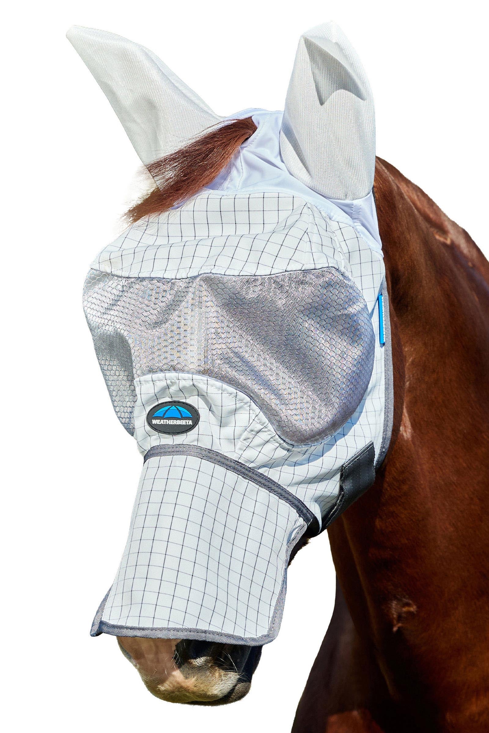 Weatherbeeta Hybrid Maschera antimosche Protezione antimosche per cavalli