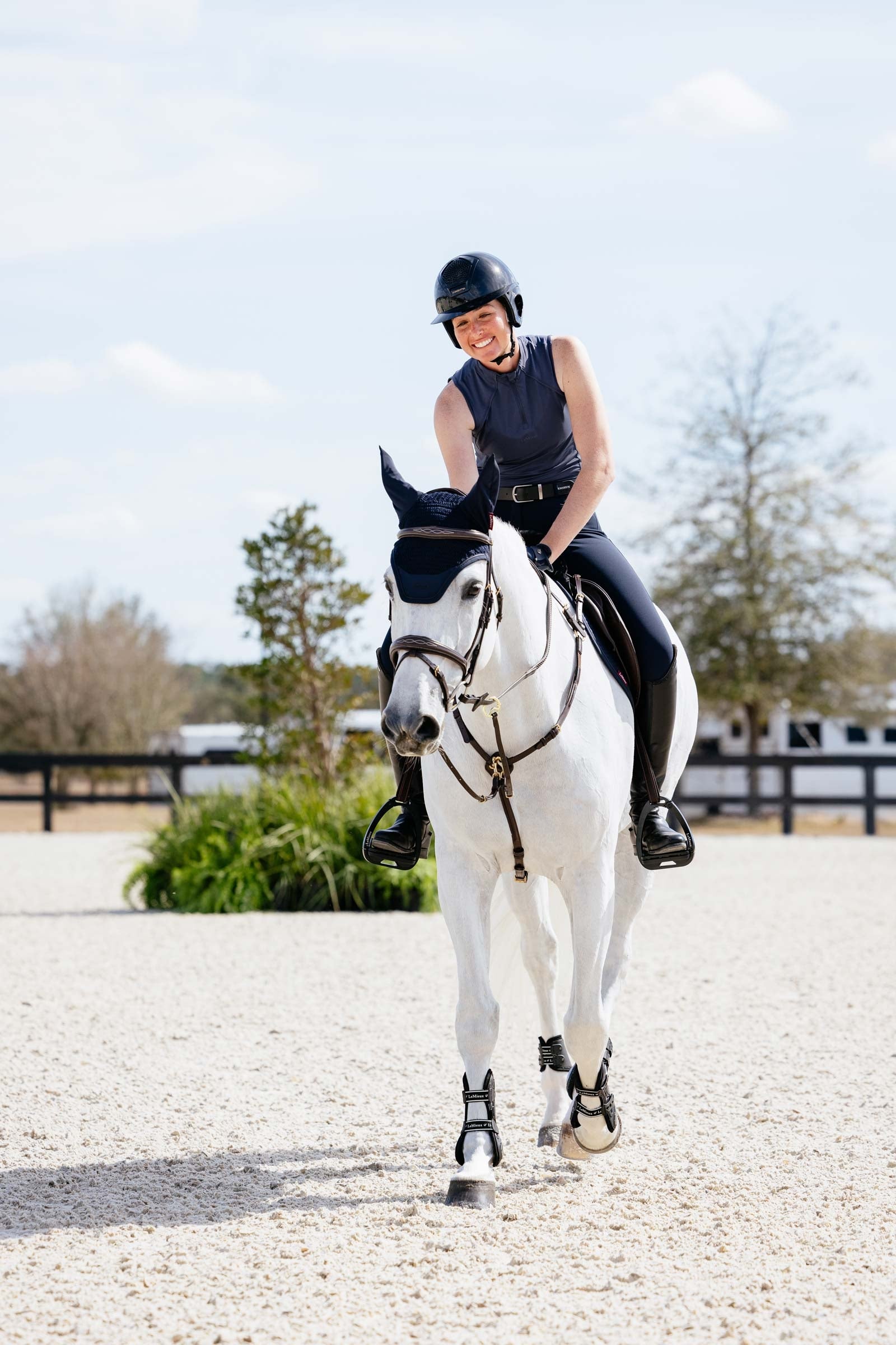 LeMieux Essence Fly Hood Antifly Protection for Horses