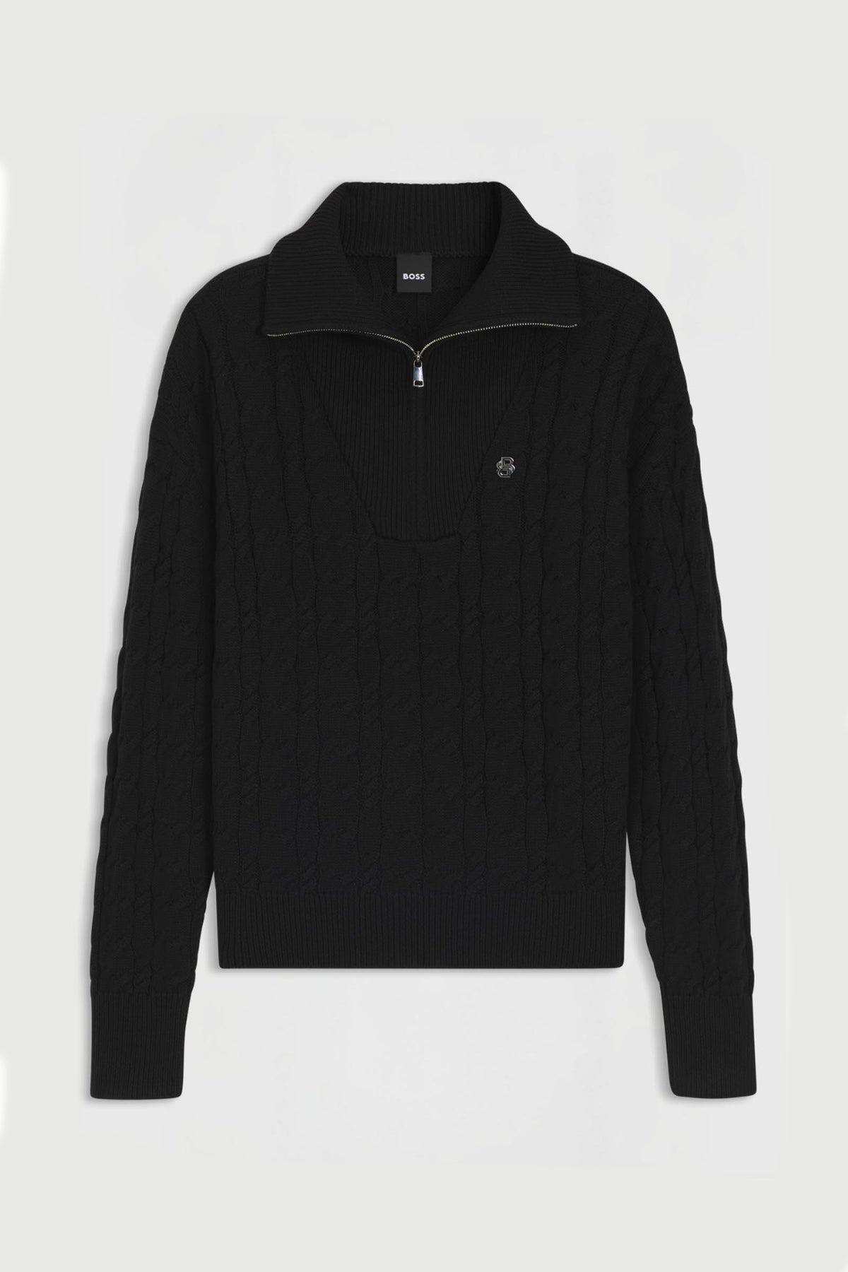 BOSS Equestrian Boss Ella Womens Knit ZIP Troyer Women’s Riding Clothing