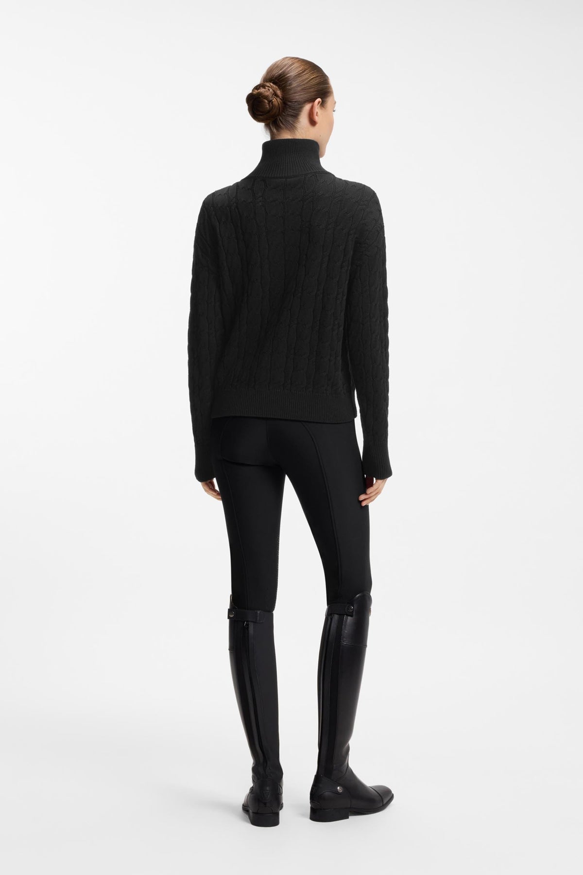 BOSS Equestrian Boss Ella Womens Knit ZIP Troyer Women’s Riding Clothing
