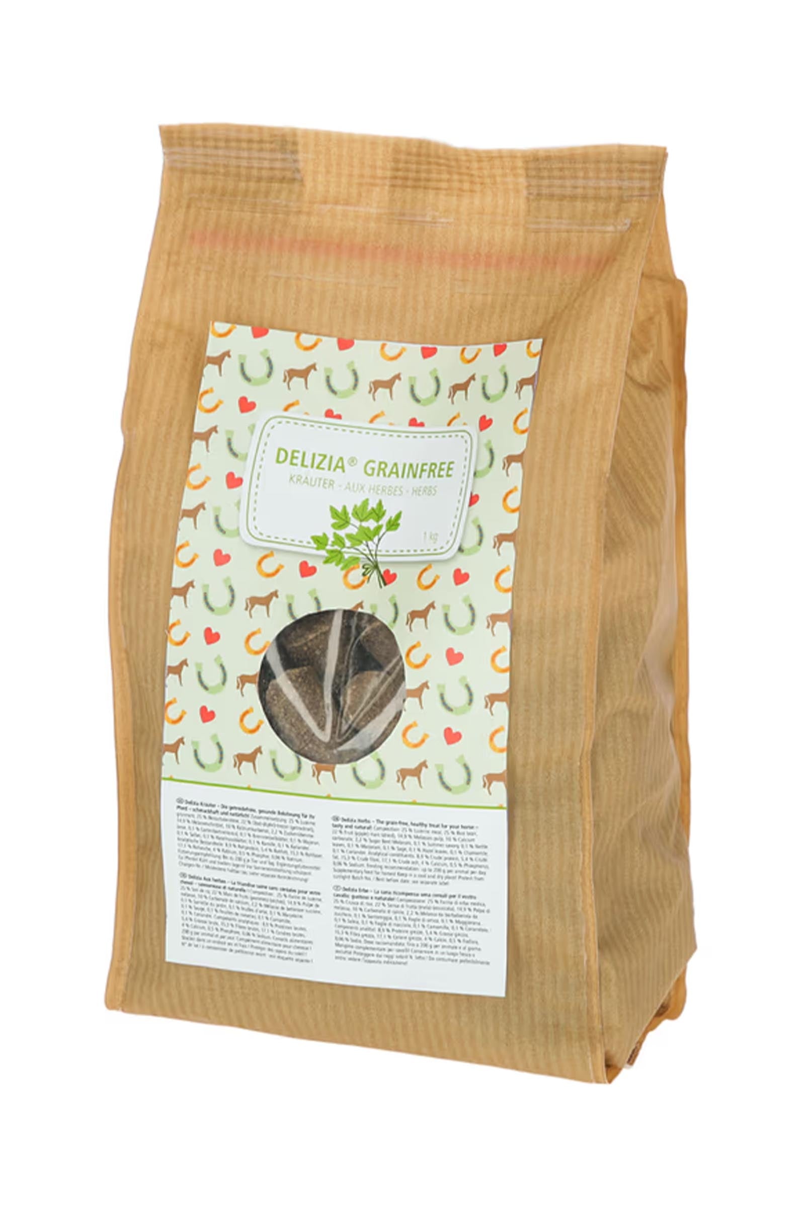 Delizia Snack senza cereali, 1 kg Horse Feed & Nutrition