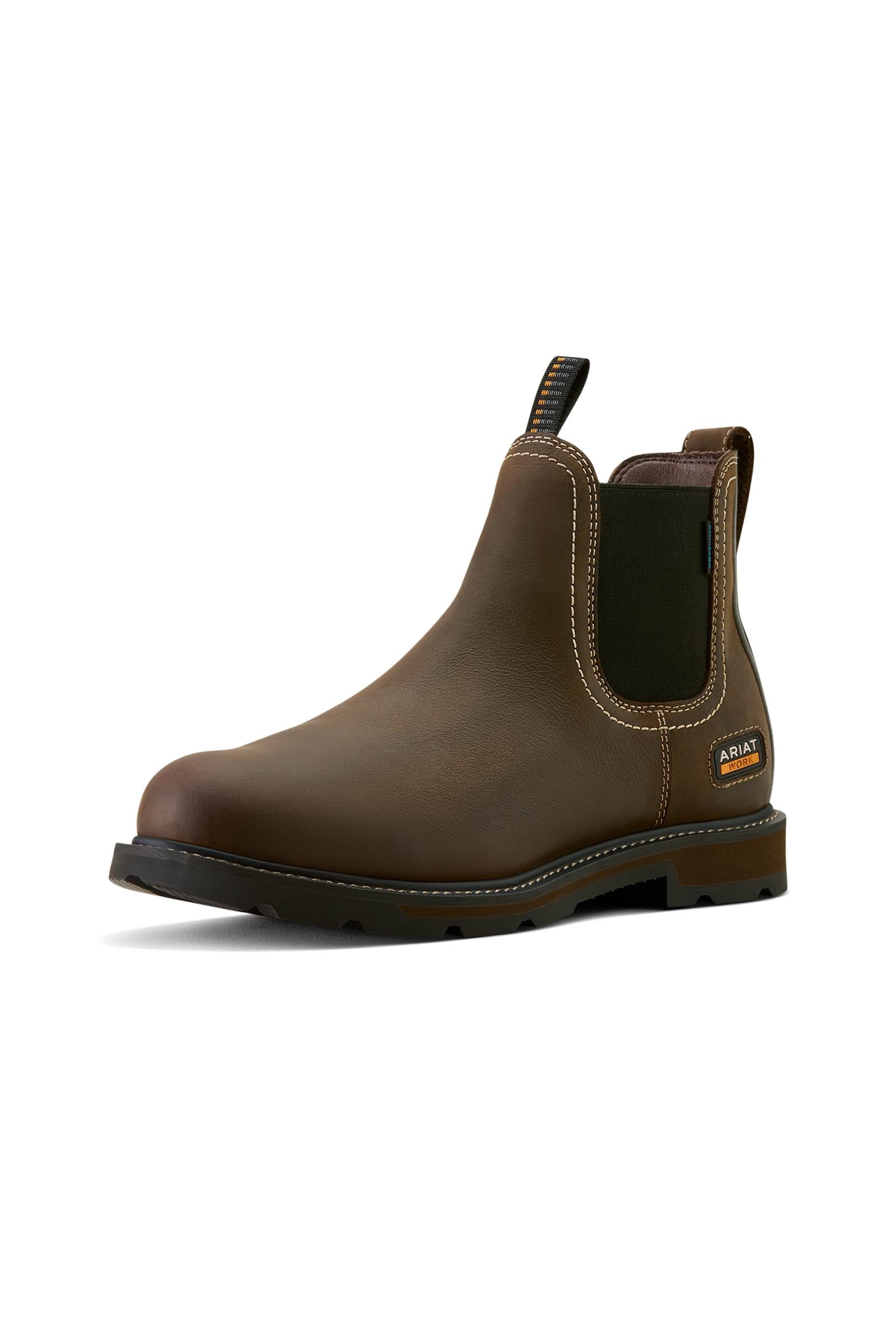 Ariat Stivali da lavoro impermeabili con punta morbida Groundbreaker Chelsea Abbigliamento da uomo